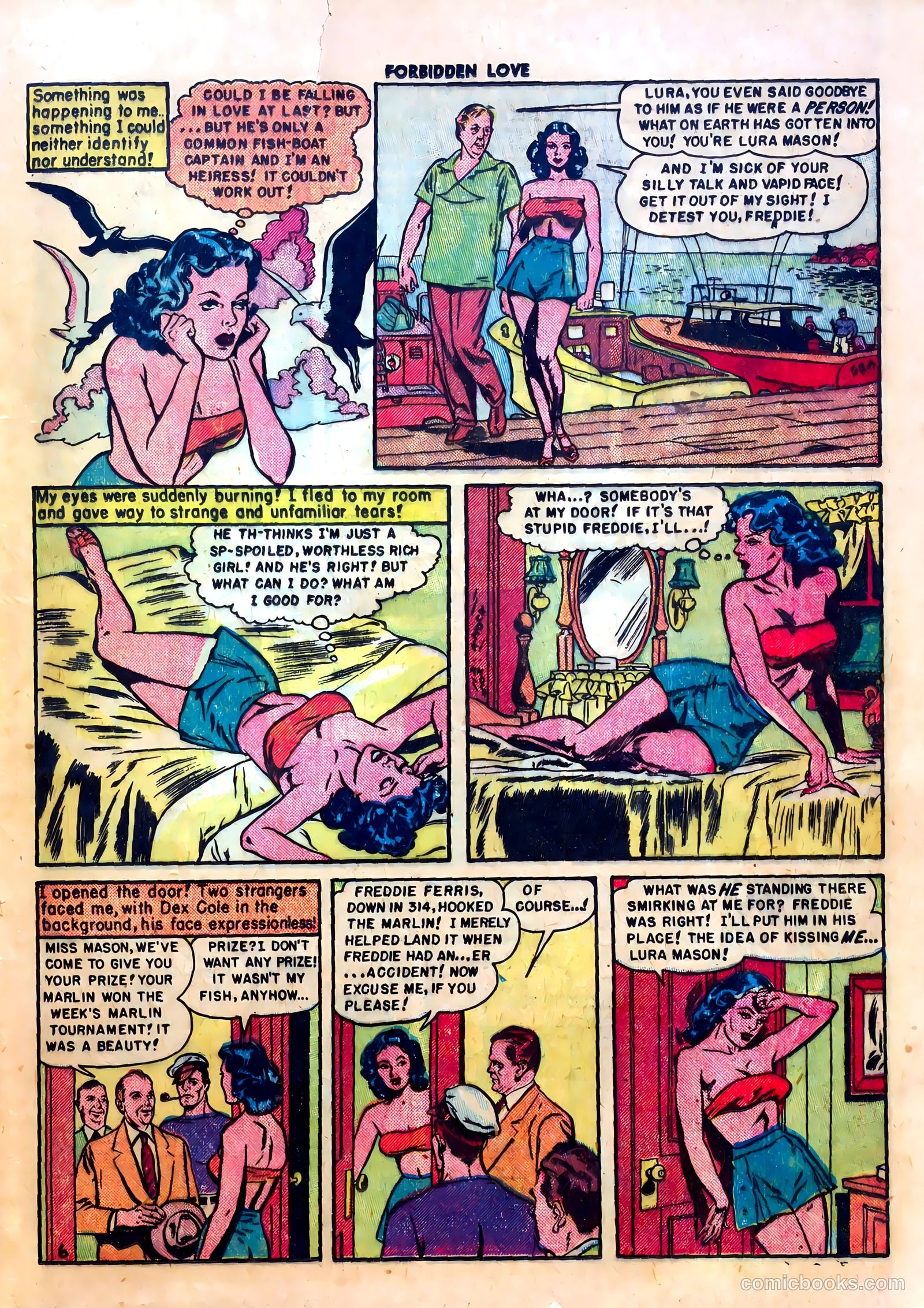 Forbidden Love #1 (1950) — page 23 of 36