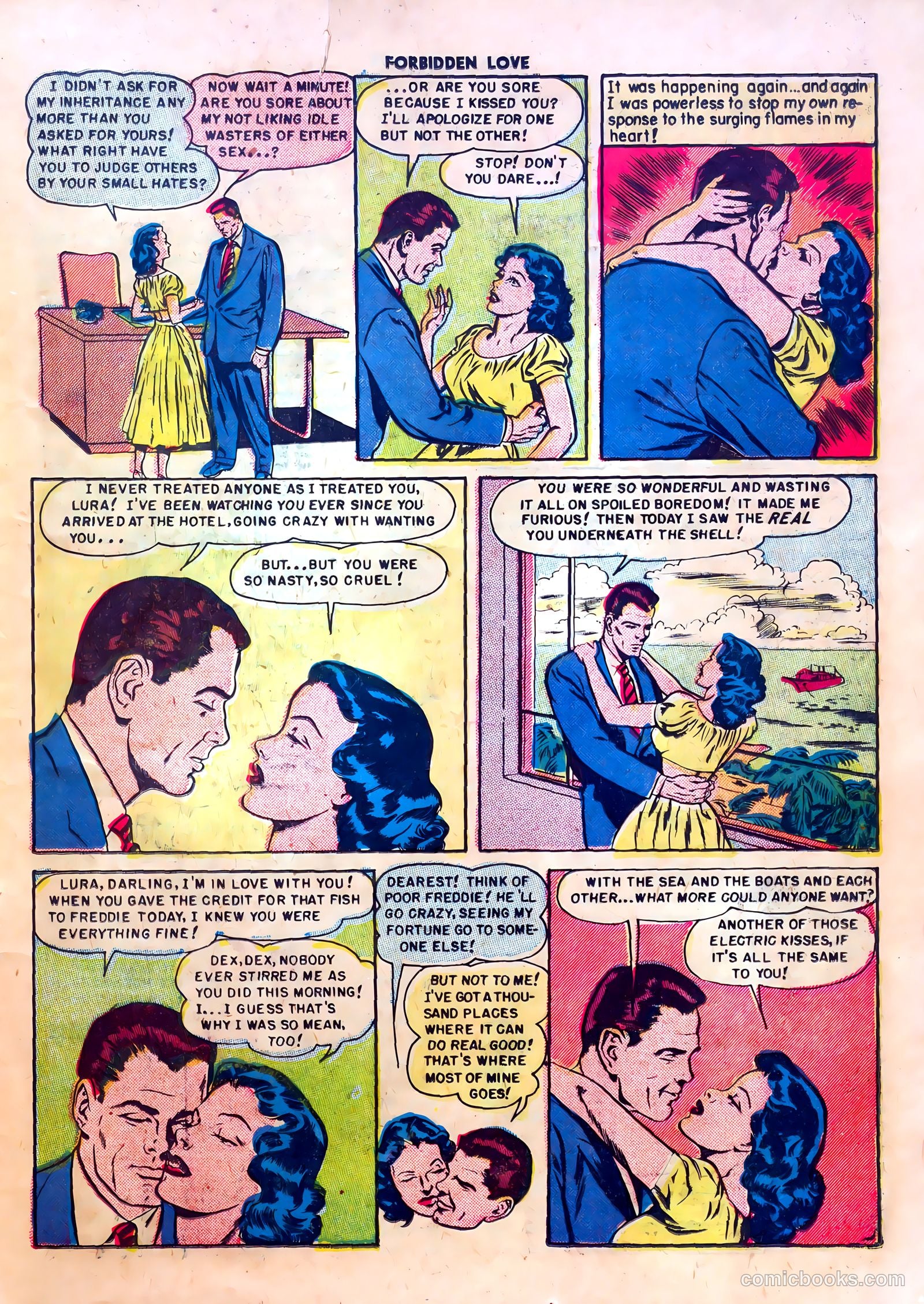 Forbidden Love #1 (1950) — page 25 of 36