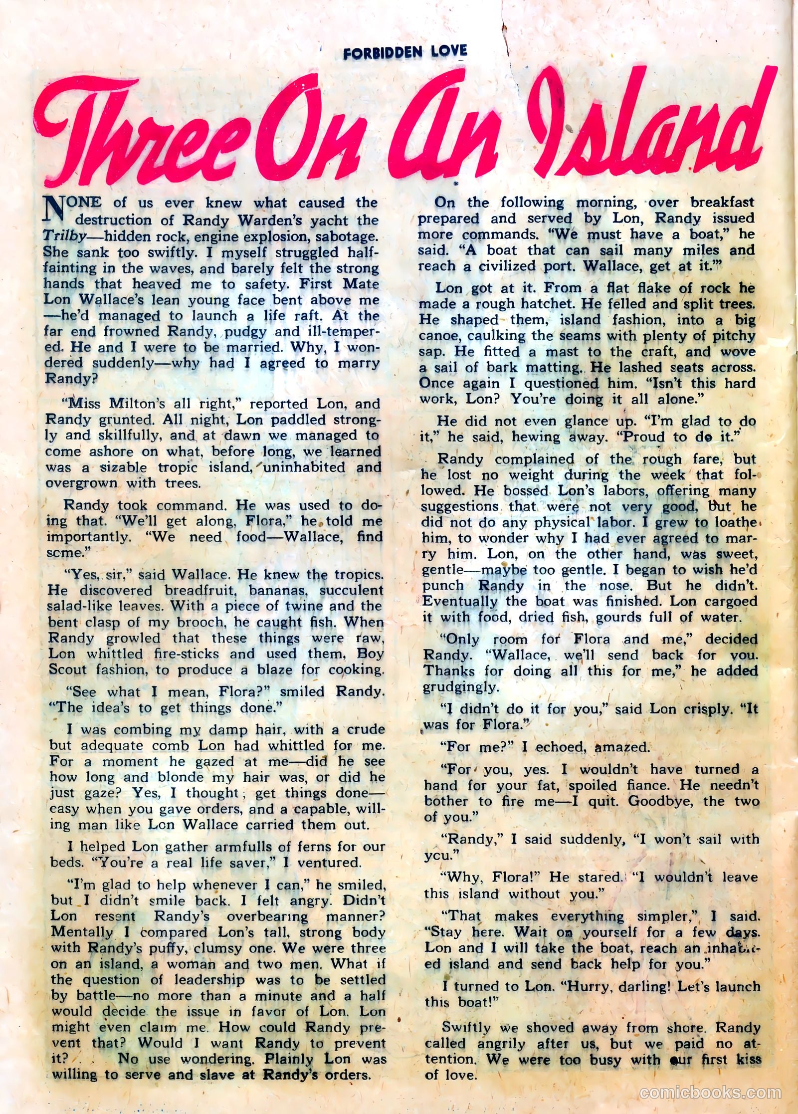 Forbidden Love #1 (1950) — page 26 of 36