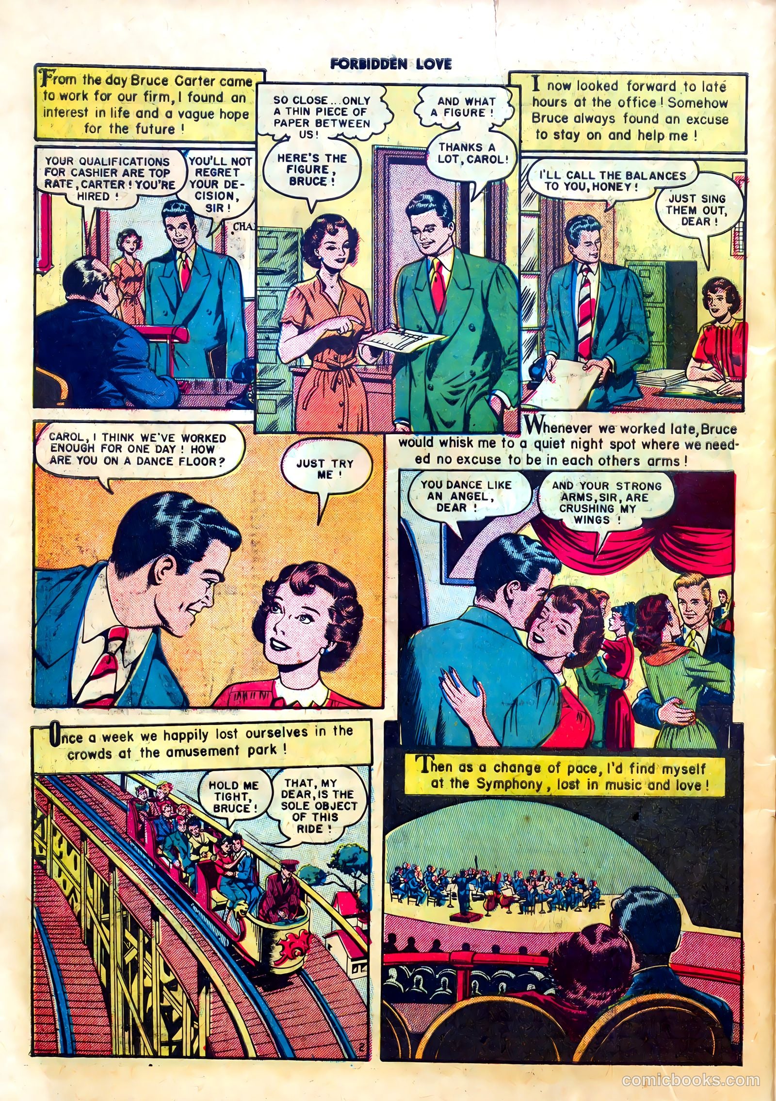 Forbidden Love #1 (1950) — page 28 of 36