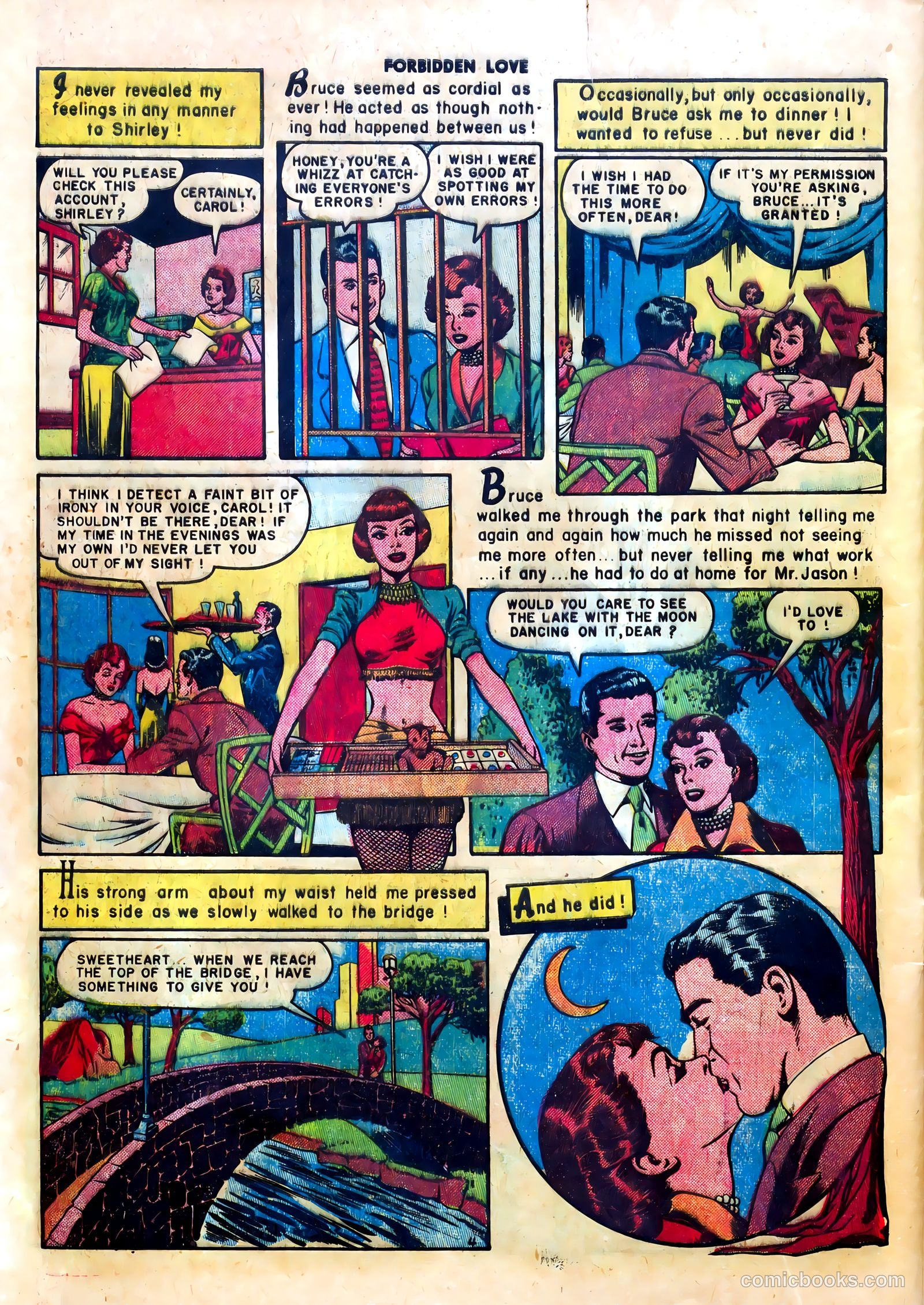 Forbidden Love #1 (1950) — page 30 of 36