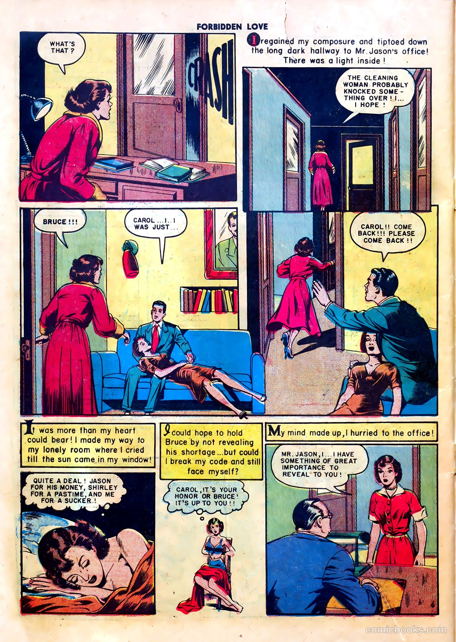 Forbidden Love #1 (1950) — page 32 of 36