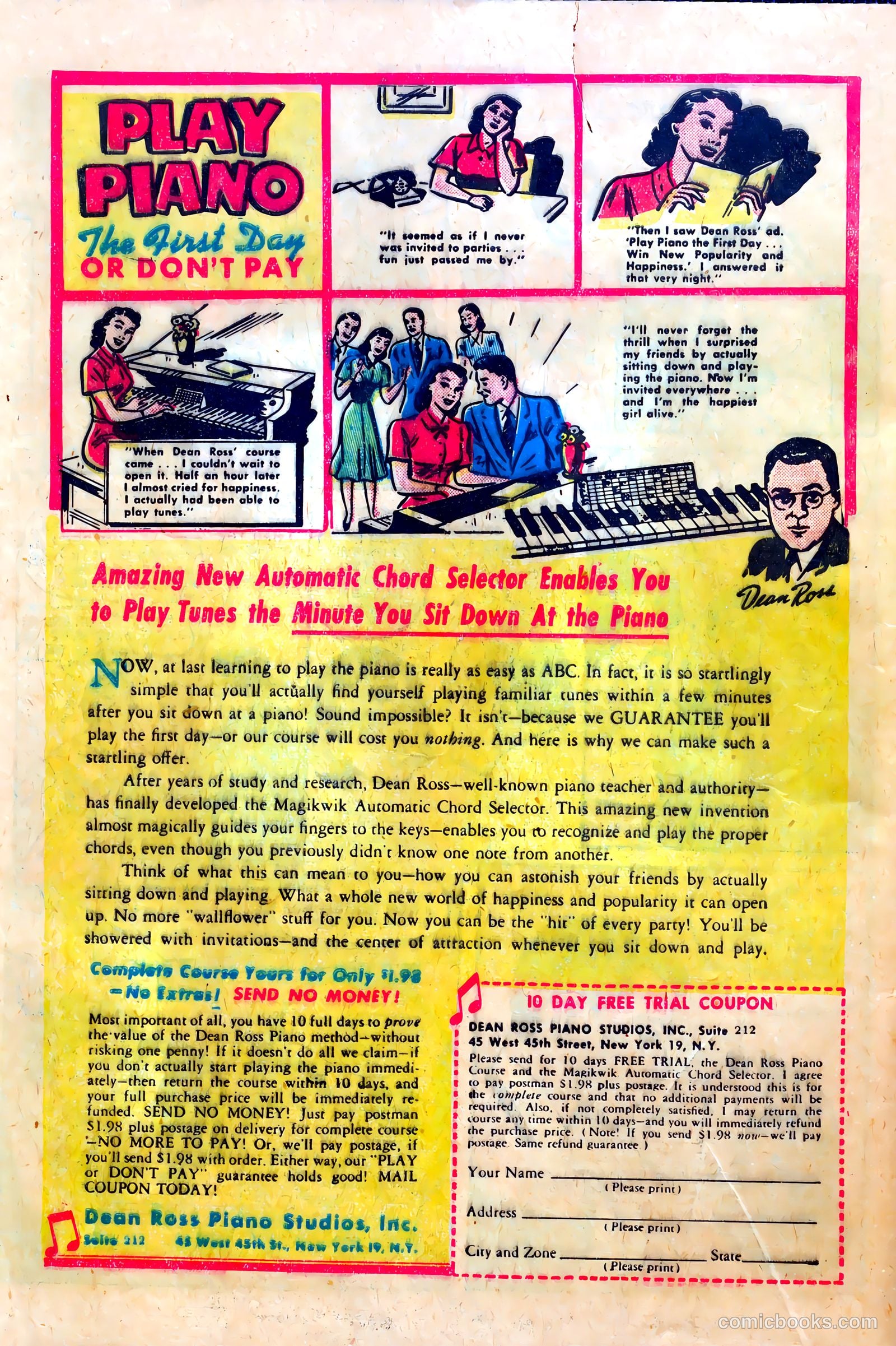 Forbidden Love #1 (1950) — page 34 of 36