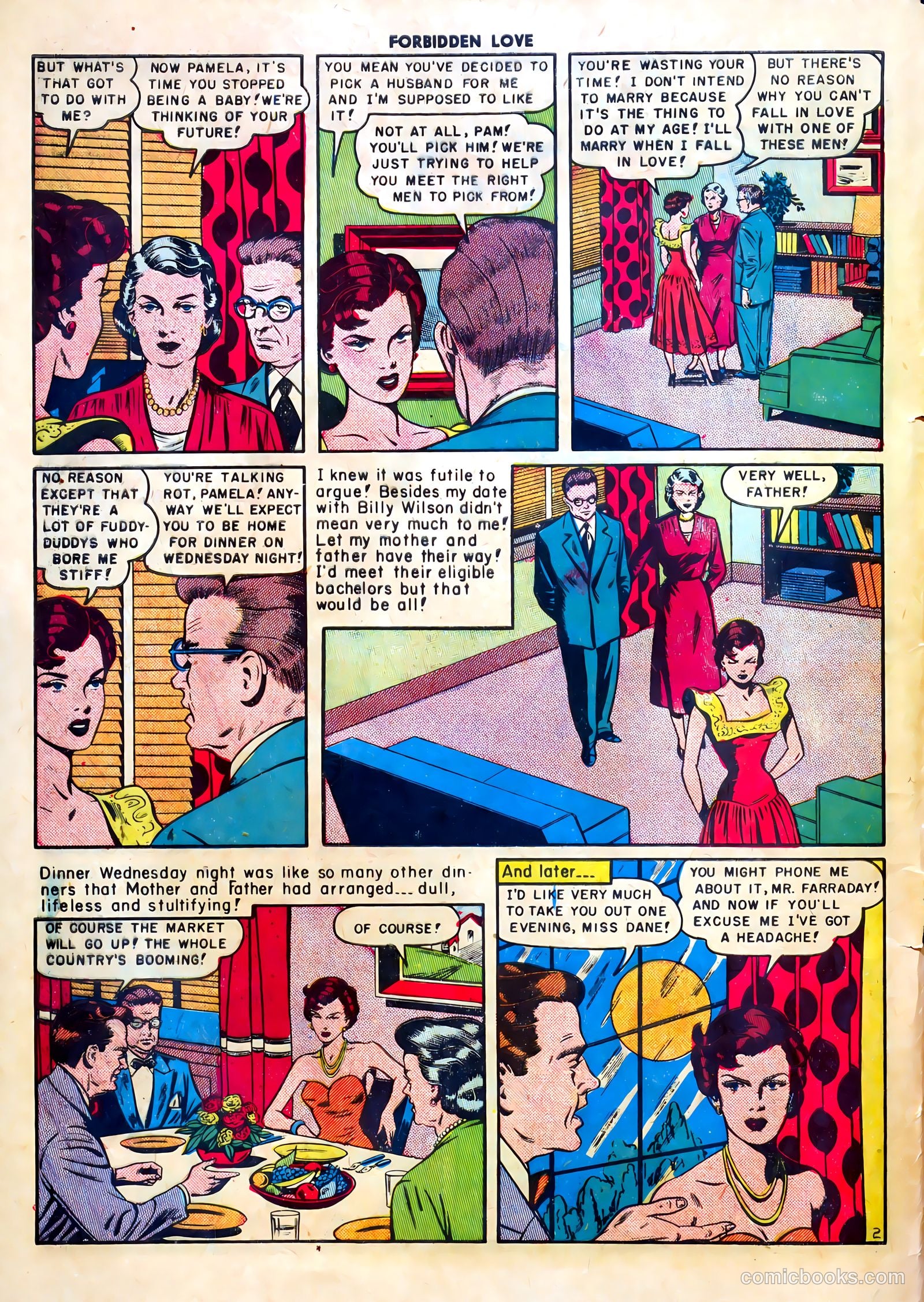 Forbidden Love #2 (1950) — page 4 of 36