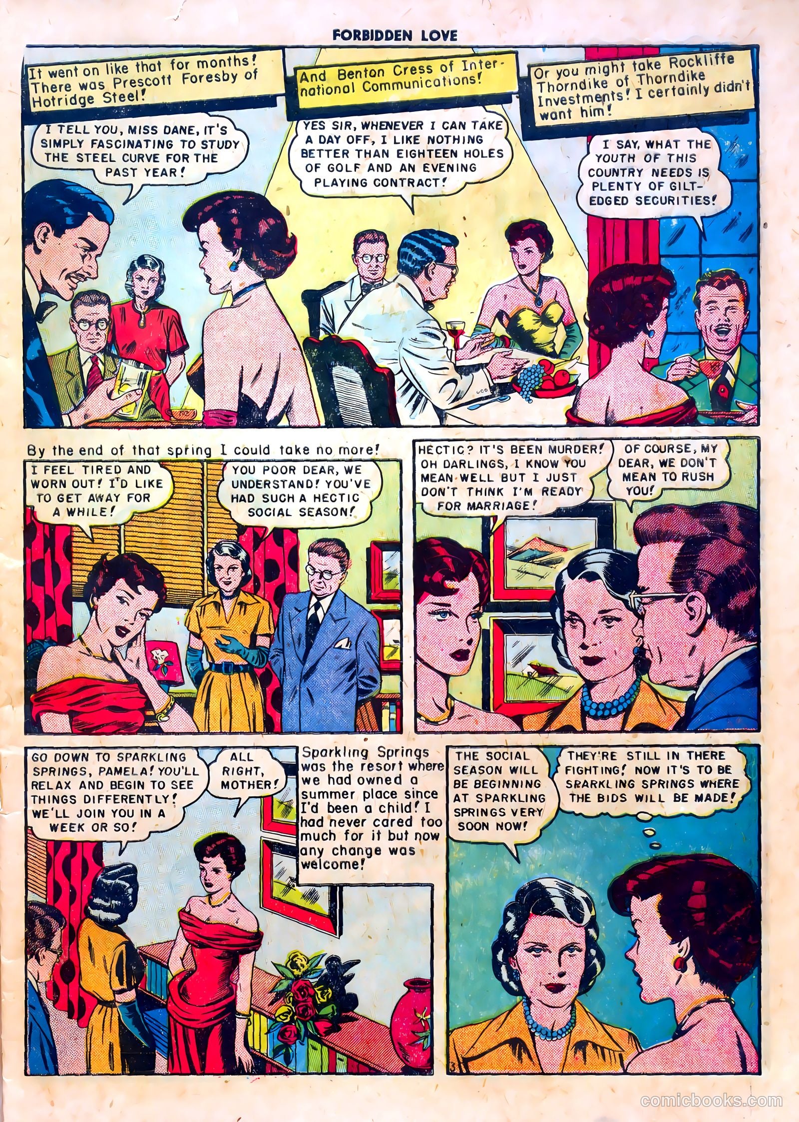 Forbidden Love #2 (1950) — page 5 of 36