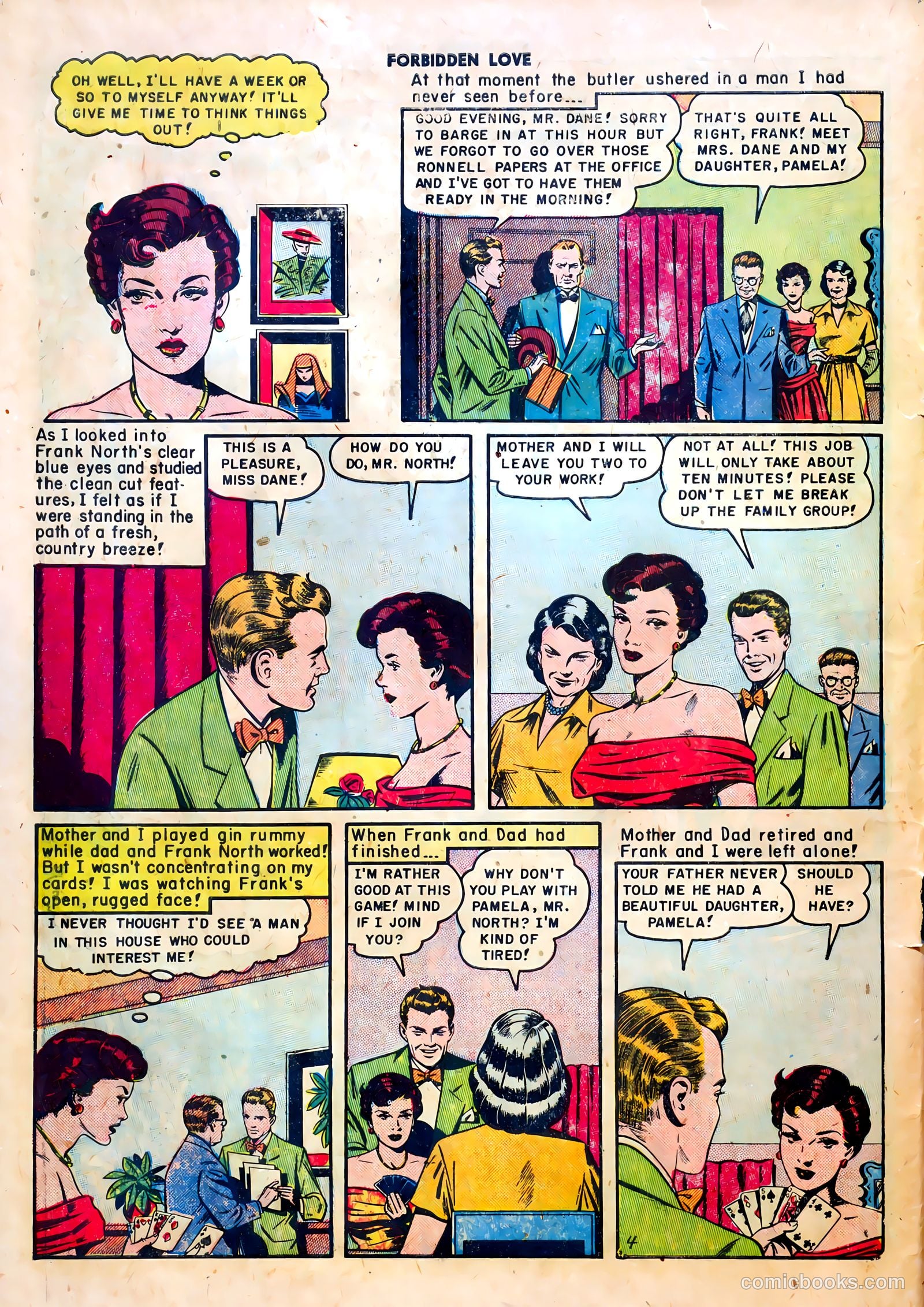 Forbidden Love #2 (1950) — page 6 of 36