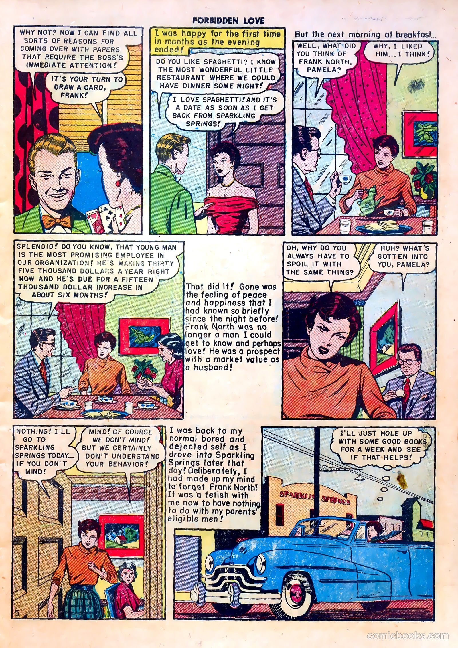 Forbidden Love #2 (1950) — page 7 of 36