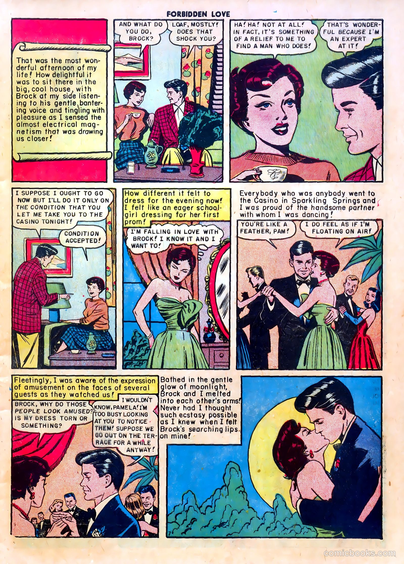 Forbidden Love #2 (1950) — page 9 of 36