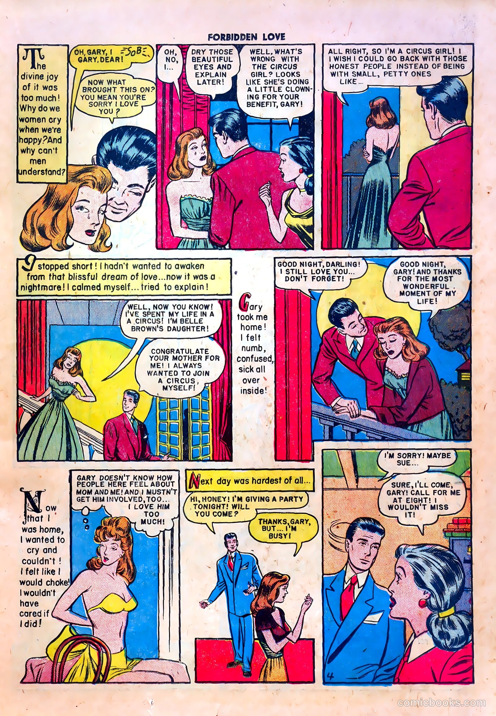Forbidden Love #2 (1950) — page 15 of 36
