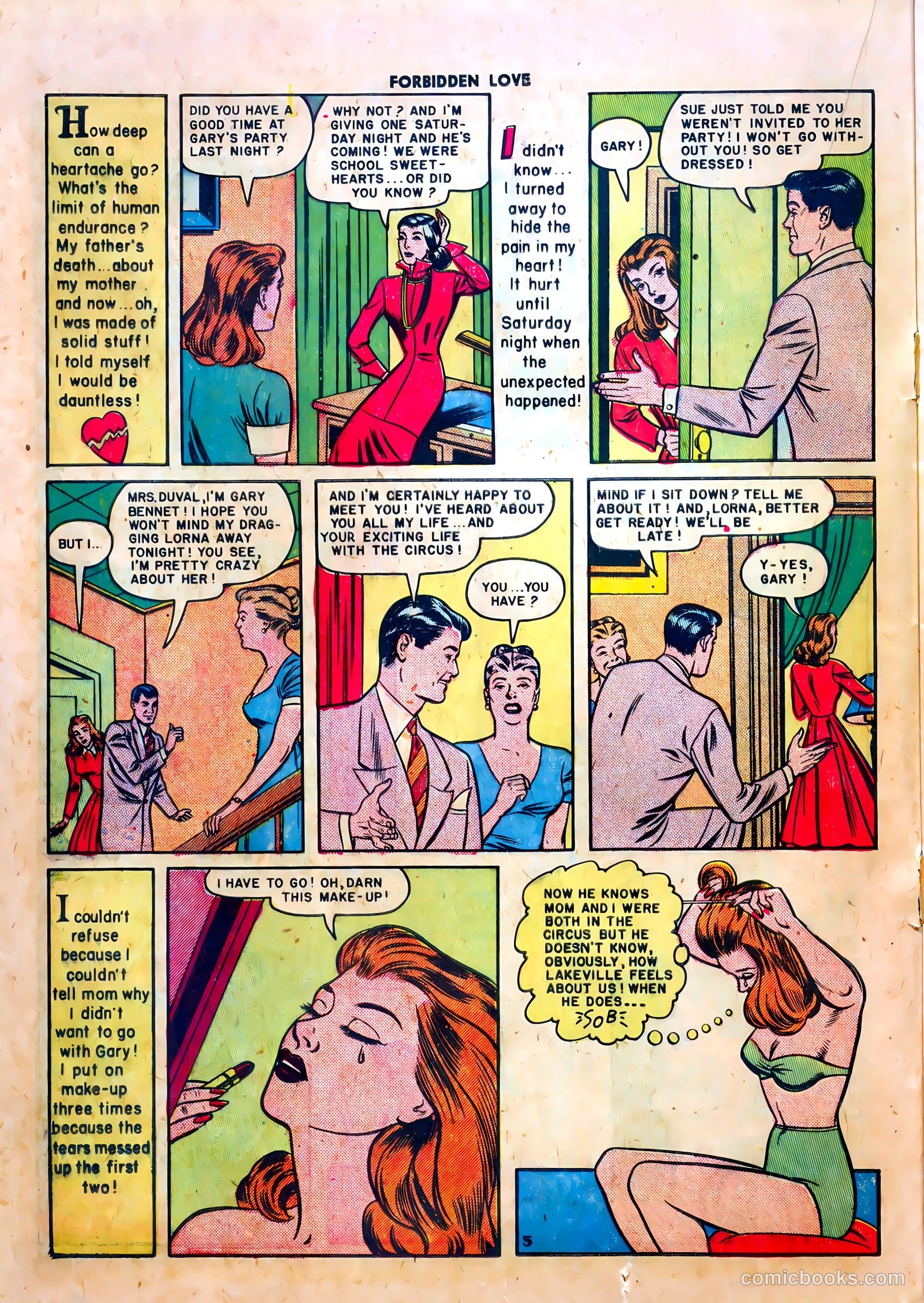 Forbidden Love #2 (1950) — page 16 of 36