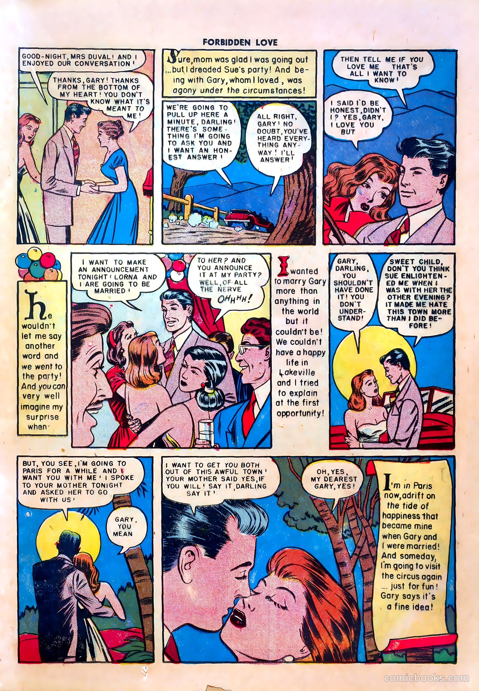 Forbidden Love #2 (1950) — page 17 of 36