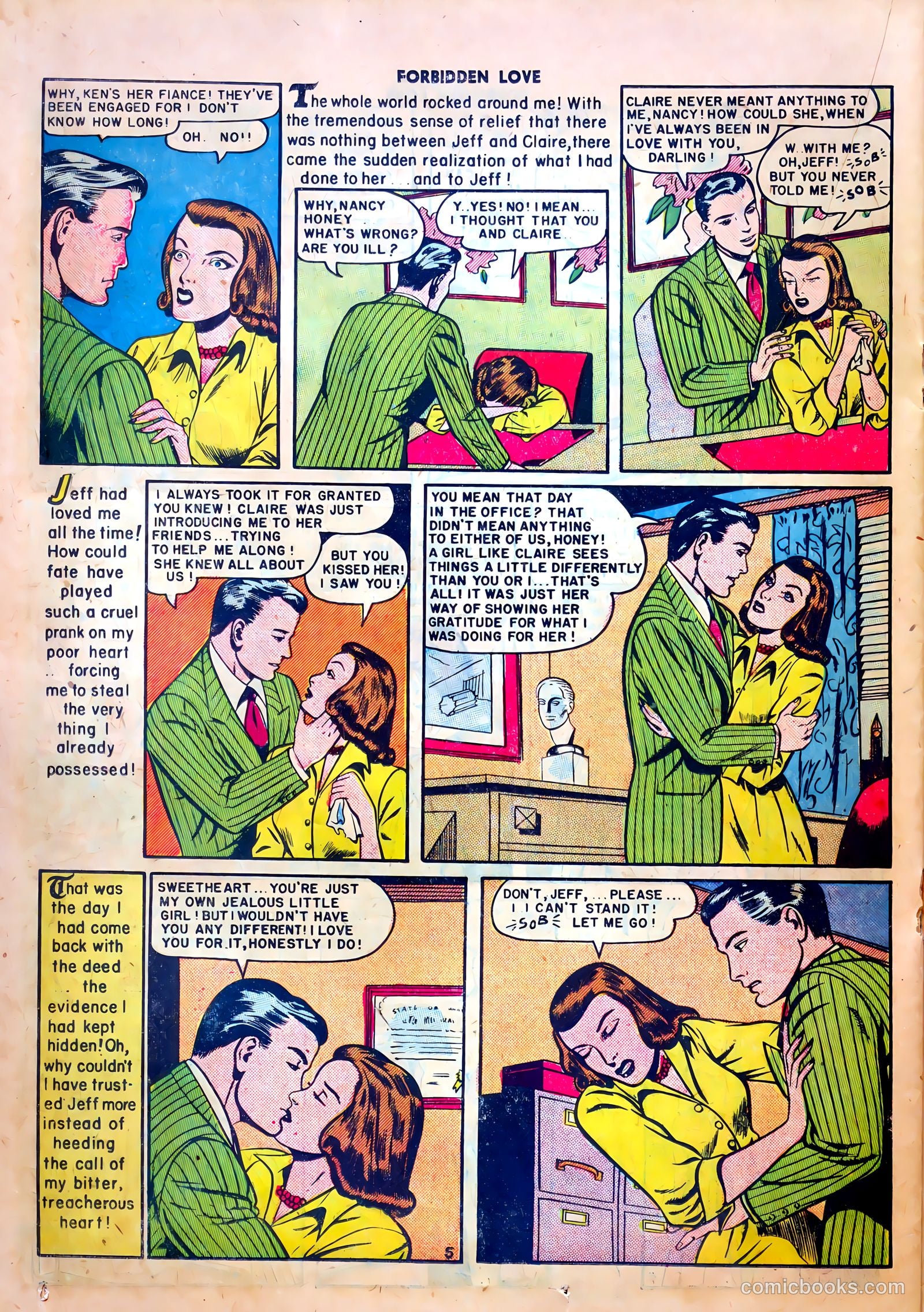 Forbidden Love #2 (1950) — page 22 of 36