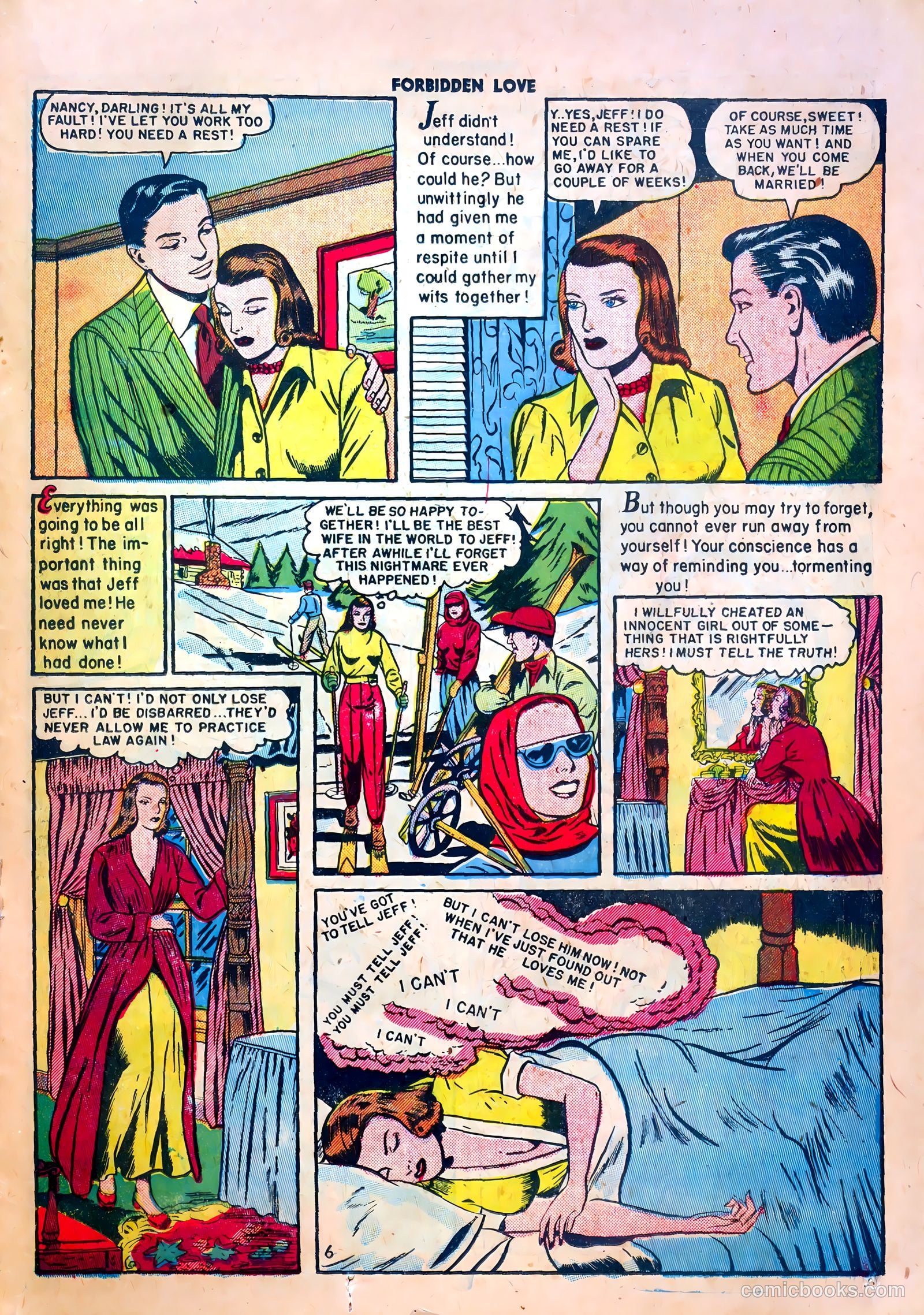 Forbidden Love #2 (1950) — page 23 of 36