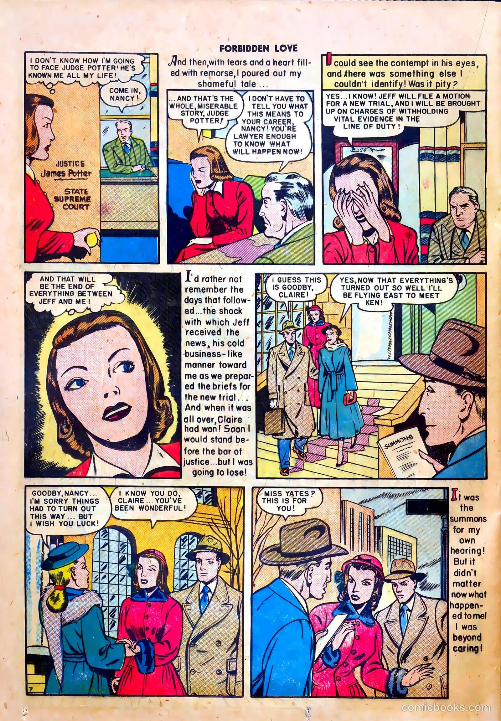 Forbidden Love #2 (1950) — page 24 of 36