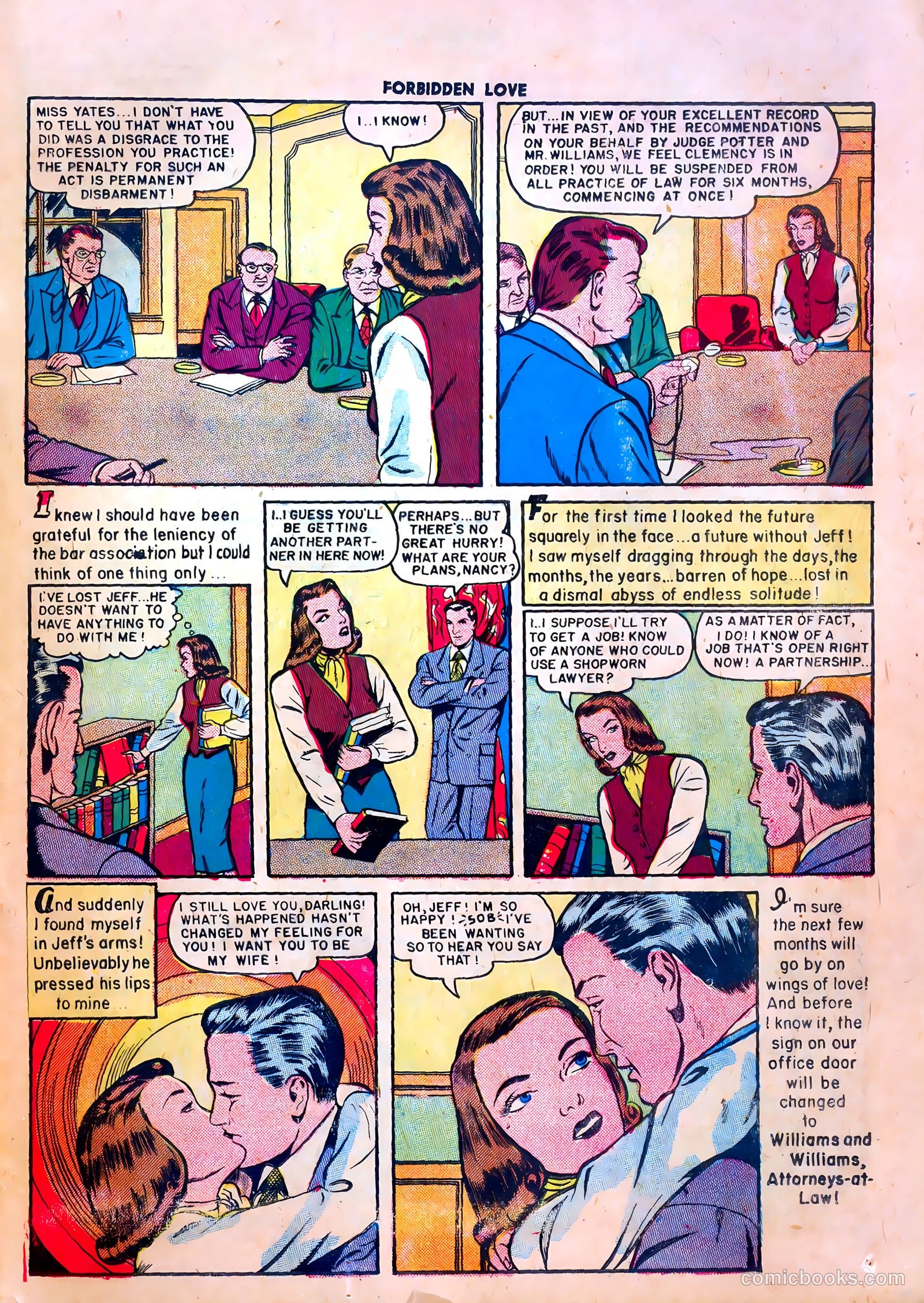 Forbidden Love #2 (1950) — page 25 of 36