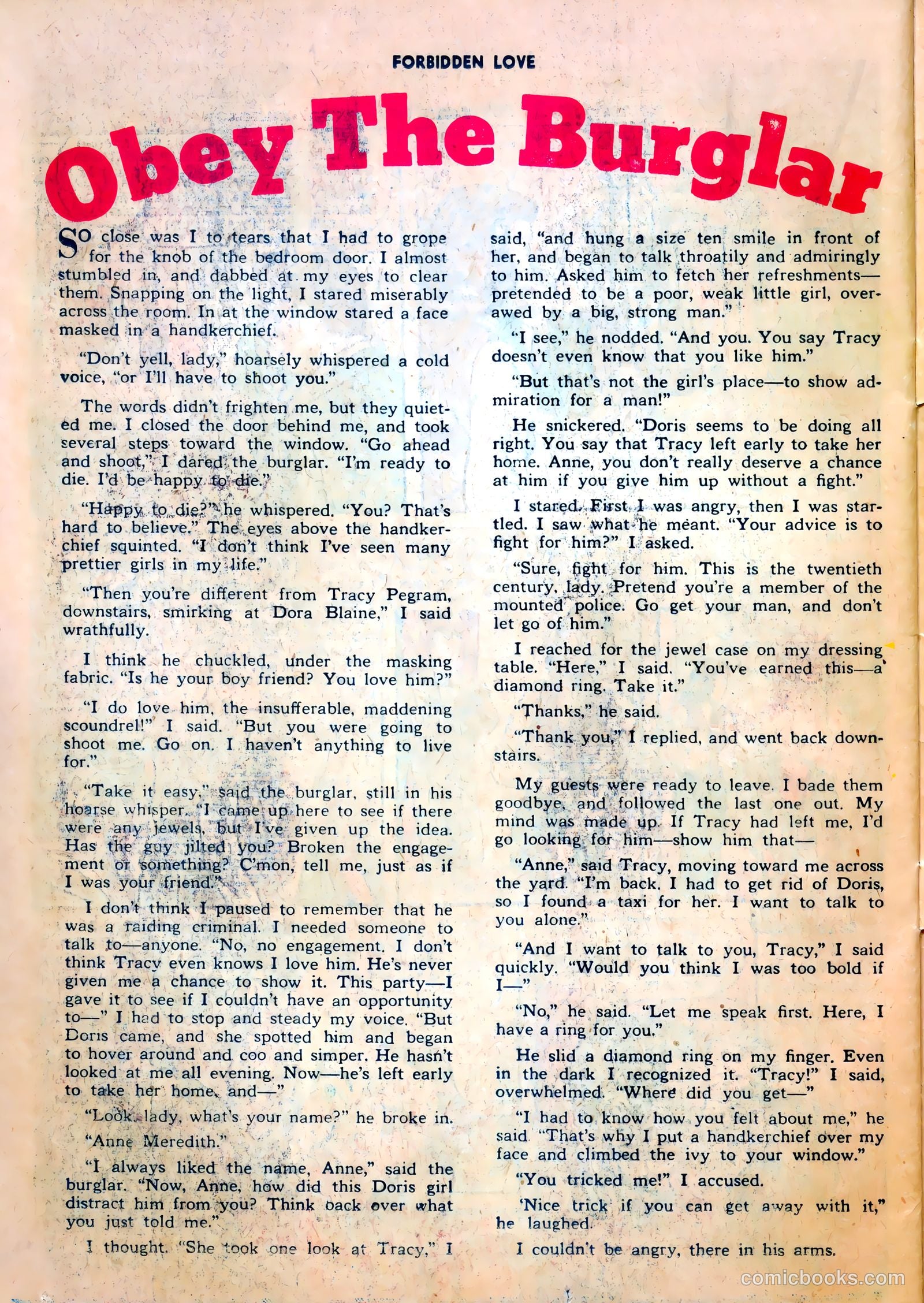 Forbidden Love #2 (1950) — page 26 of 36