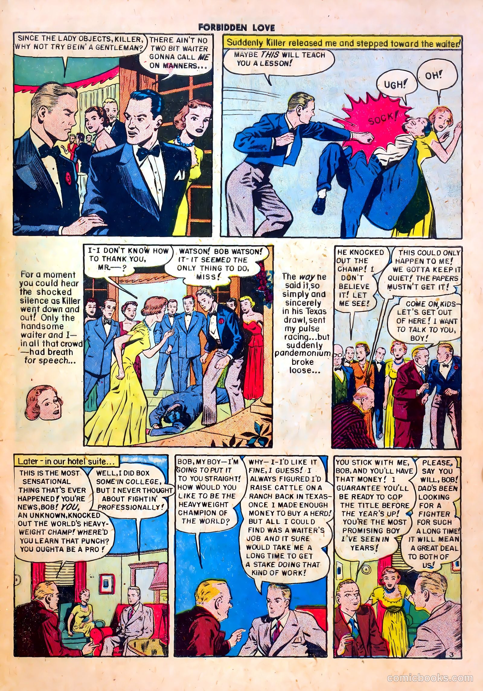 Forbidden Love #2 (1950) — page 29 of 36