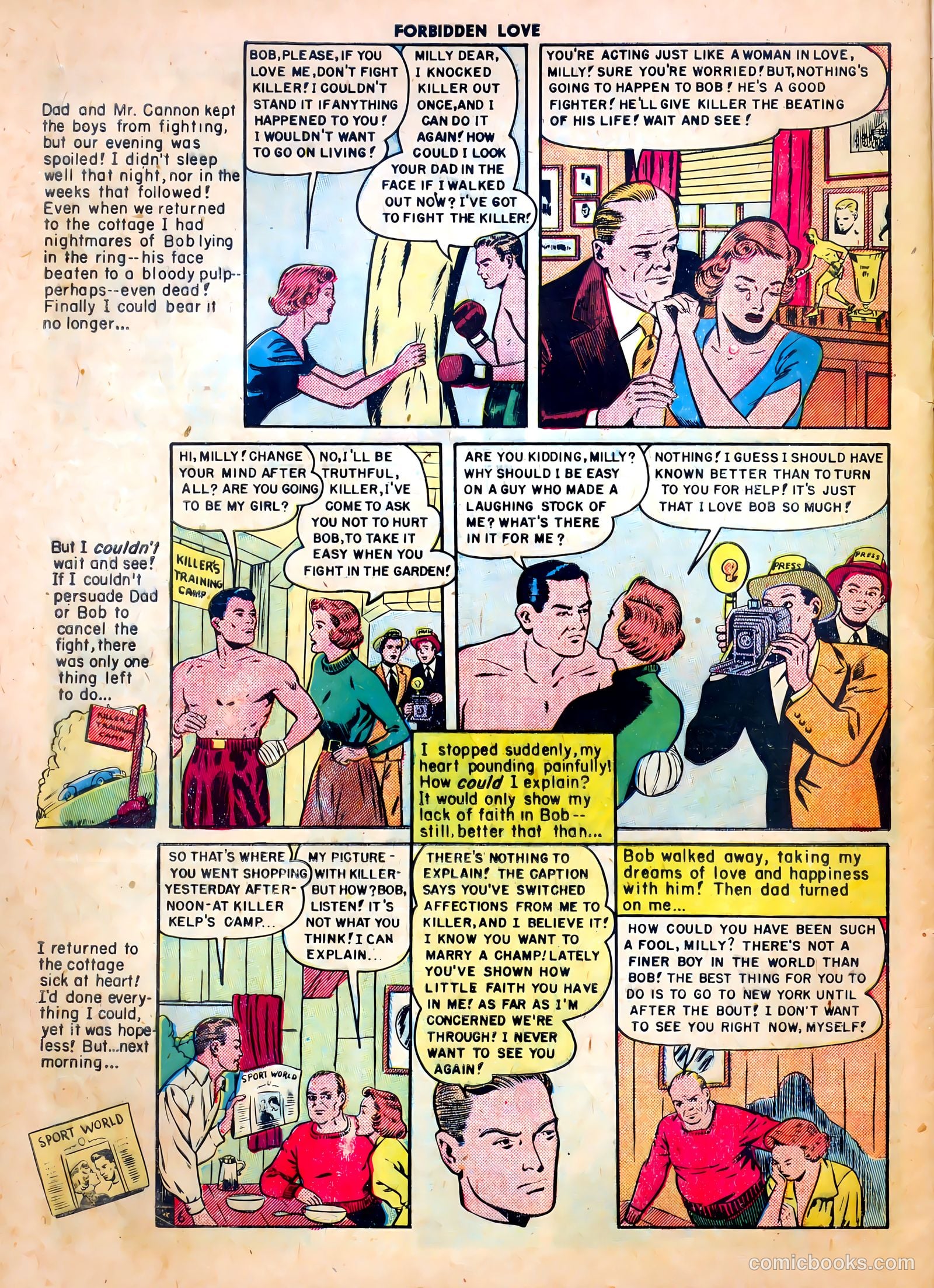 Forbidden Love #2 (1950) — page 32 of 36