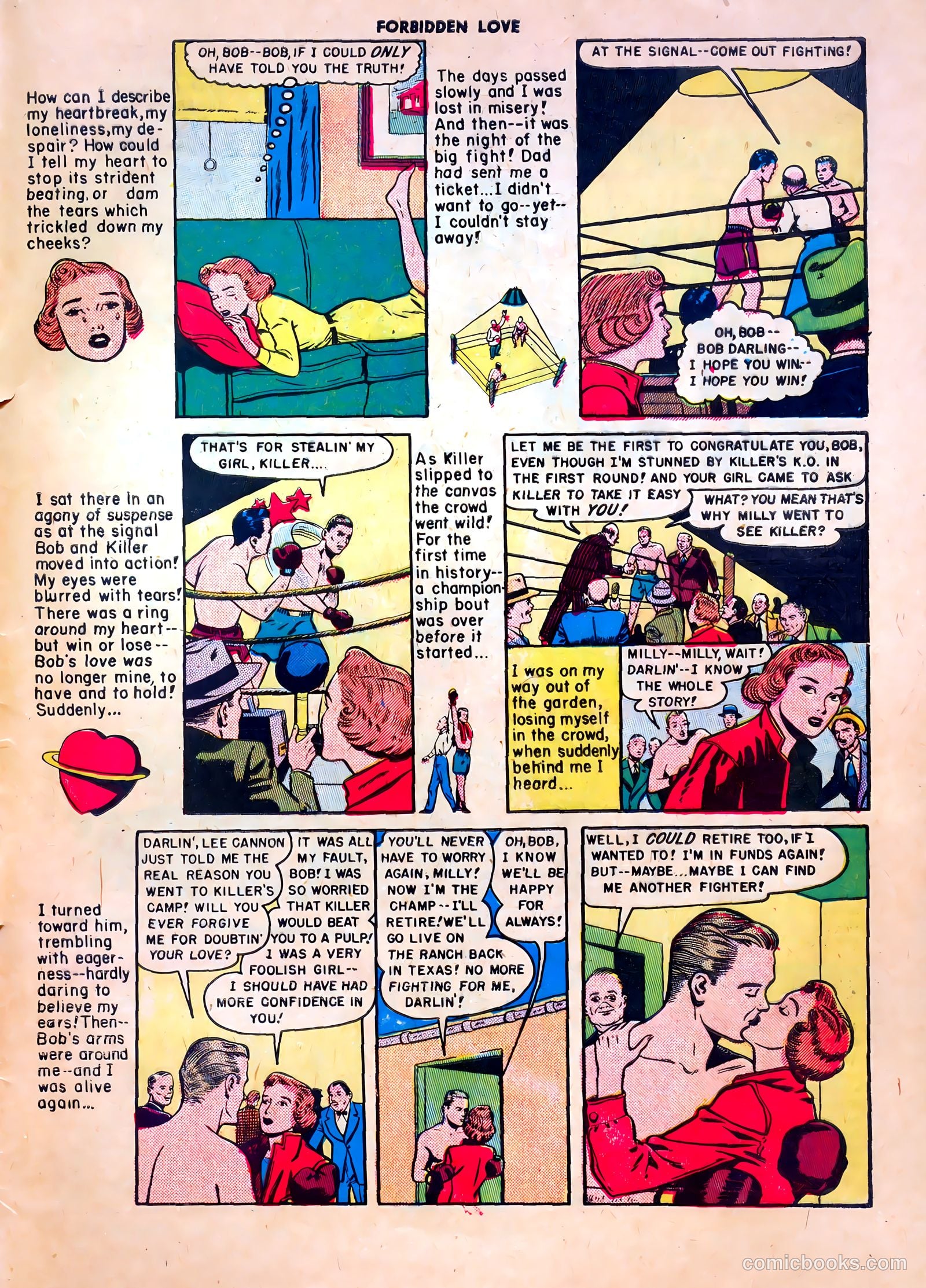 Forbidden Love #2 (1950) — page 33 of 36