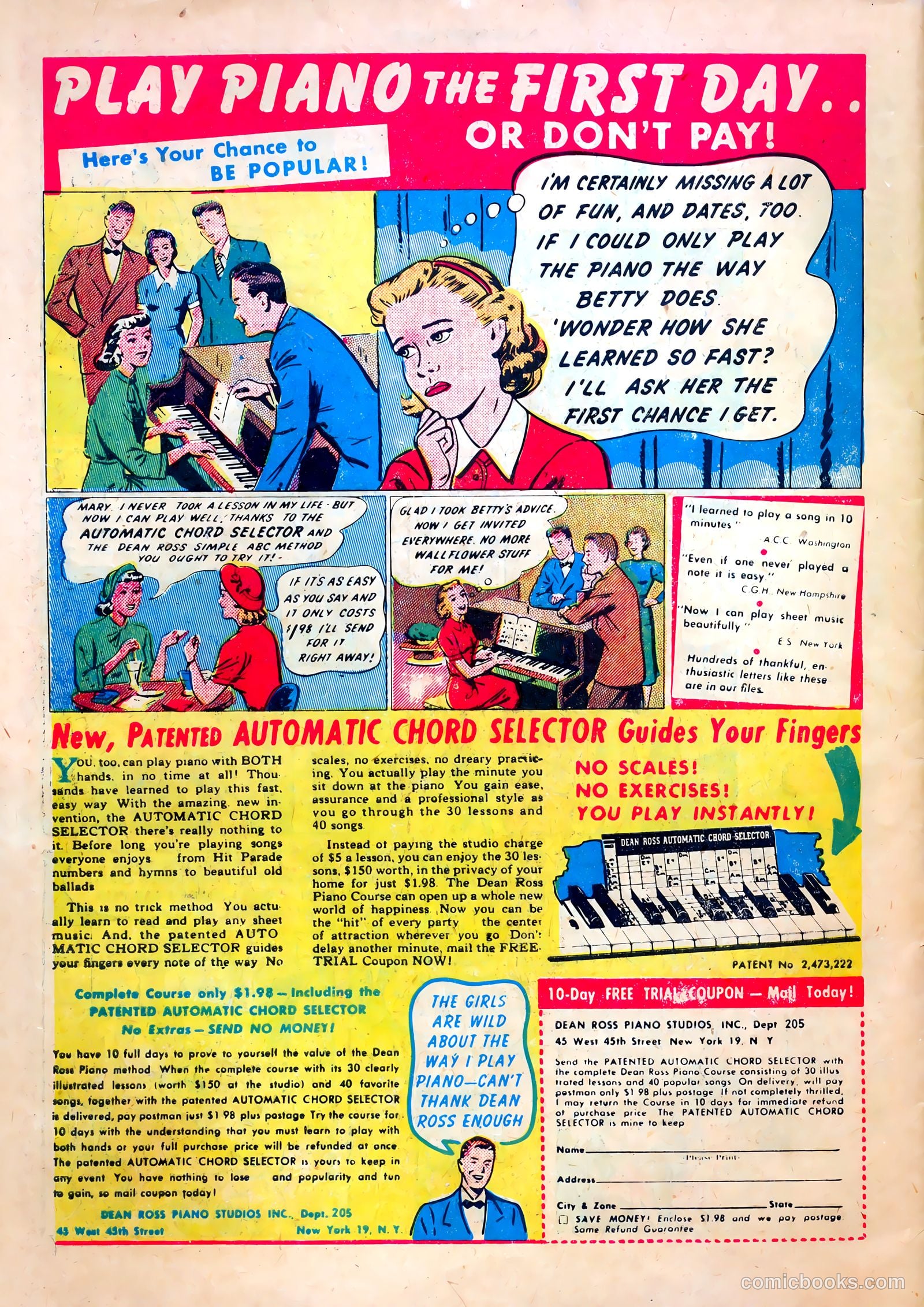 Forbidden Love #2 (1950) — page 34 of 36