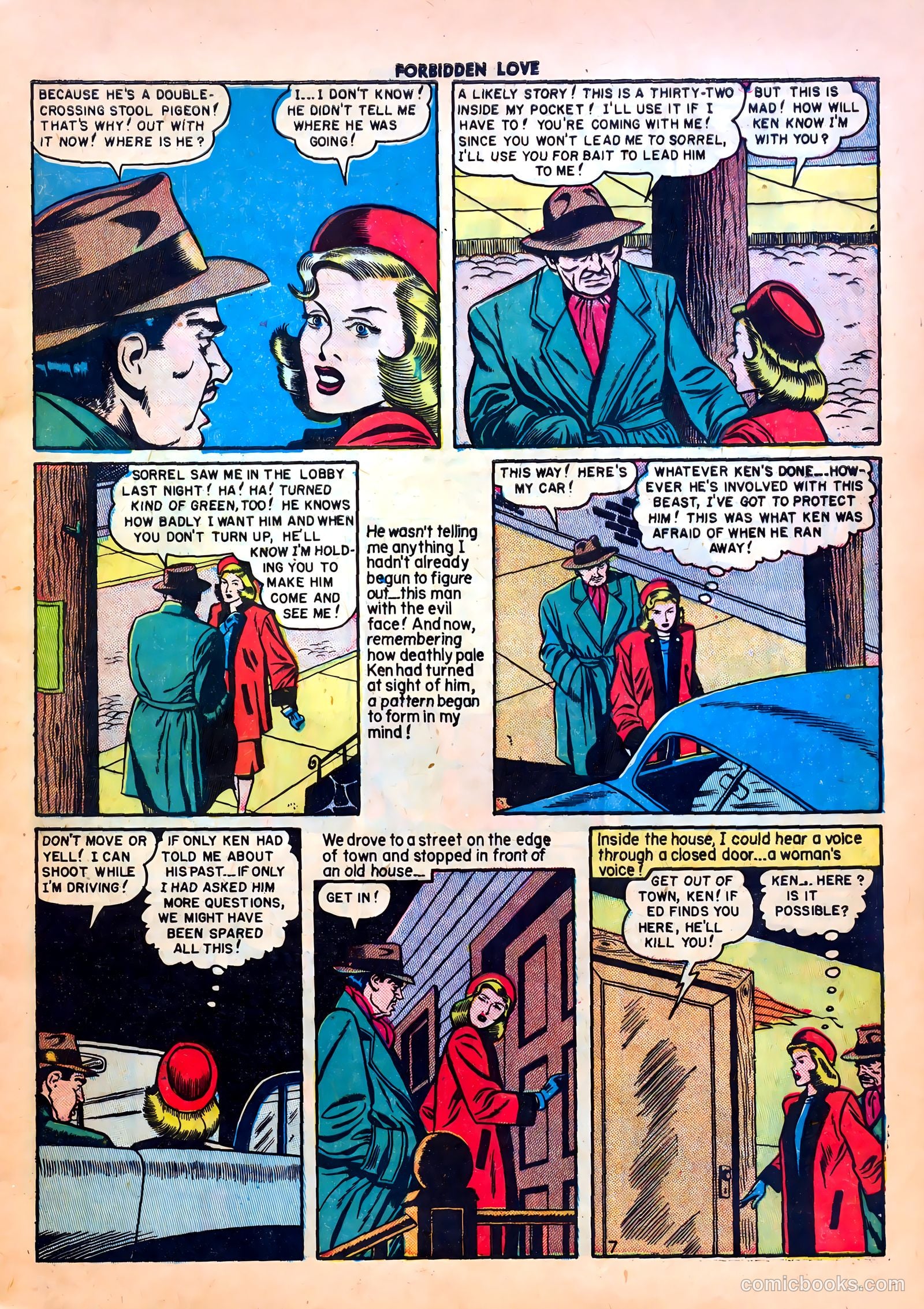Forbidden Love #3 (1950) — page 9 of 36