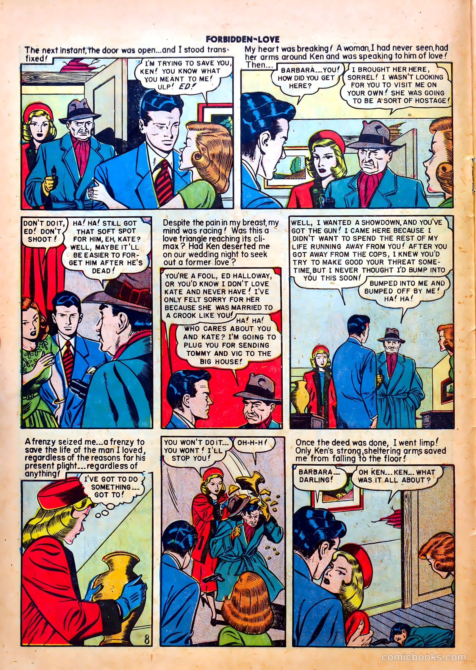 Forbidden Love #3 (1950) — page 10 of 36