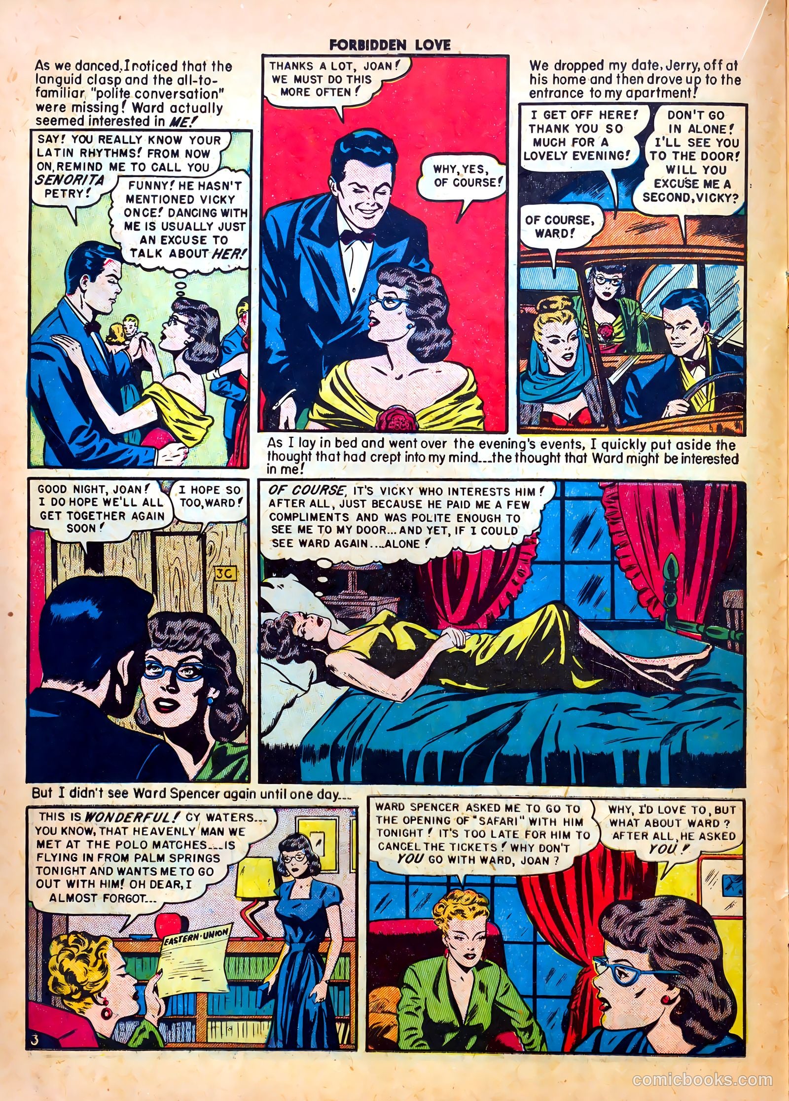 Forbidden Love #3 (1950) — page 14 of 36