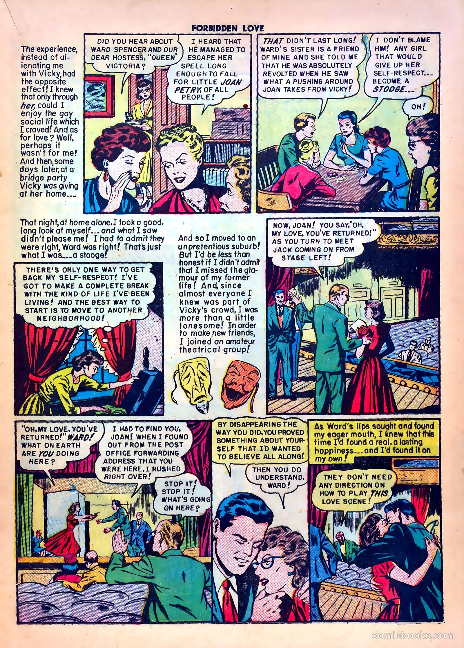 Forbidden Love #3 (1950) — page 17 of 36