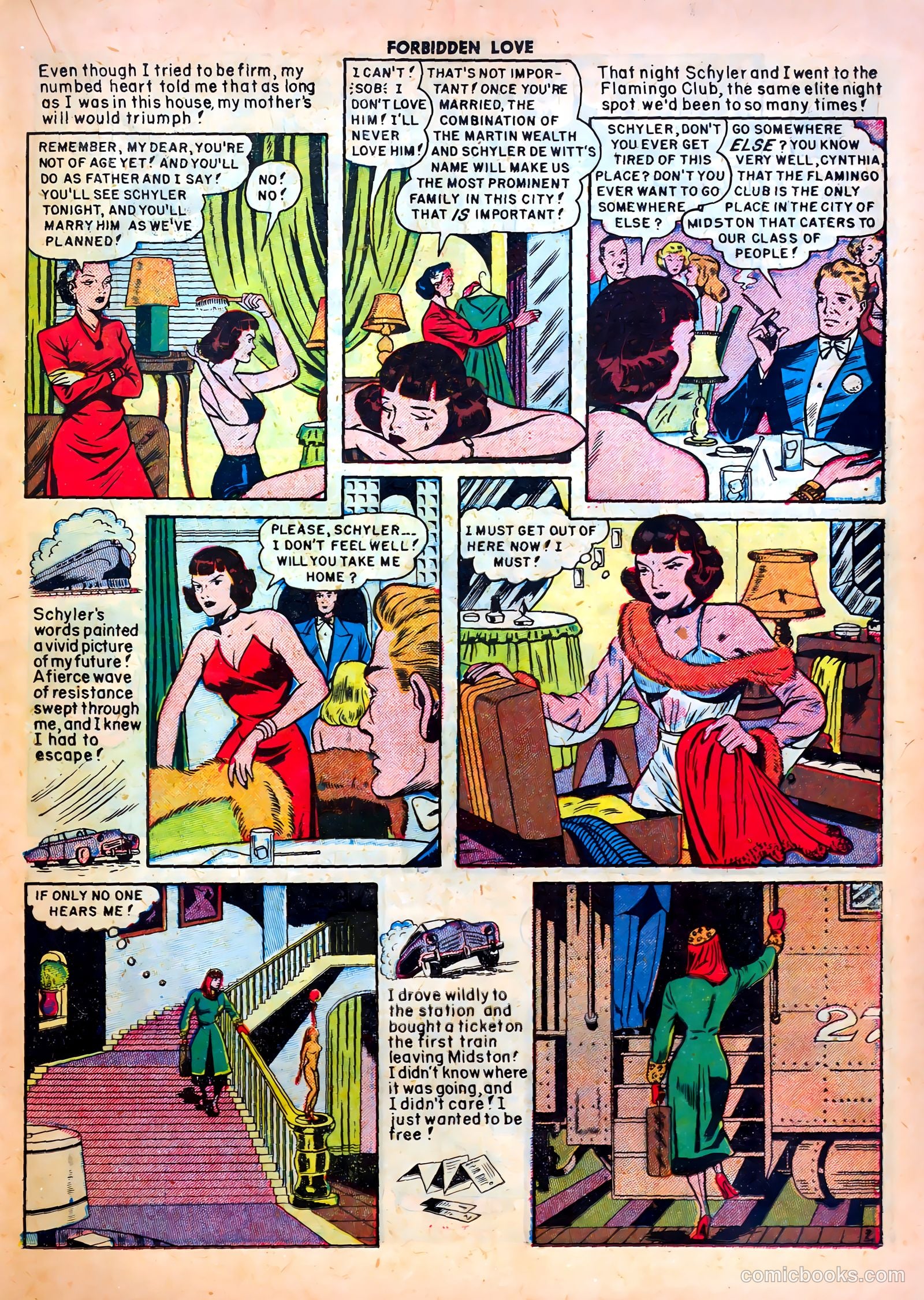 Forbidden Love #3 (1950) — page 19 of 36