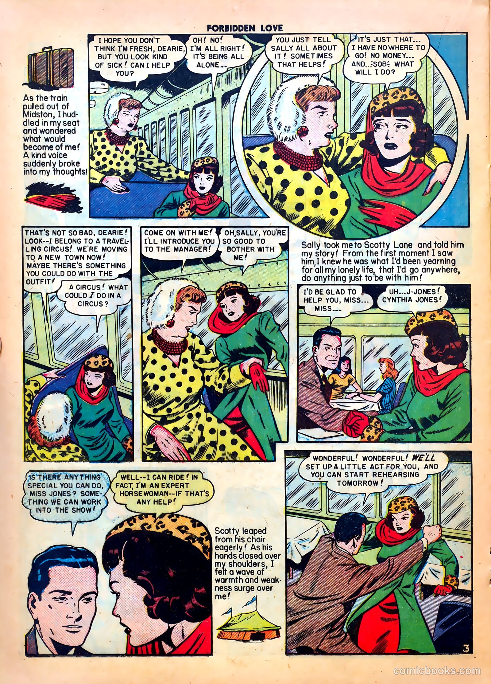 Forbidden Love #3 (1950) — page 20 of 36