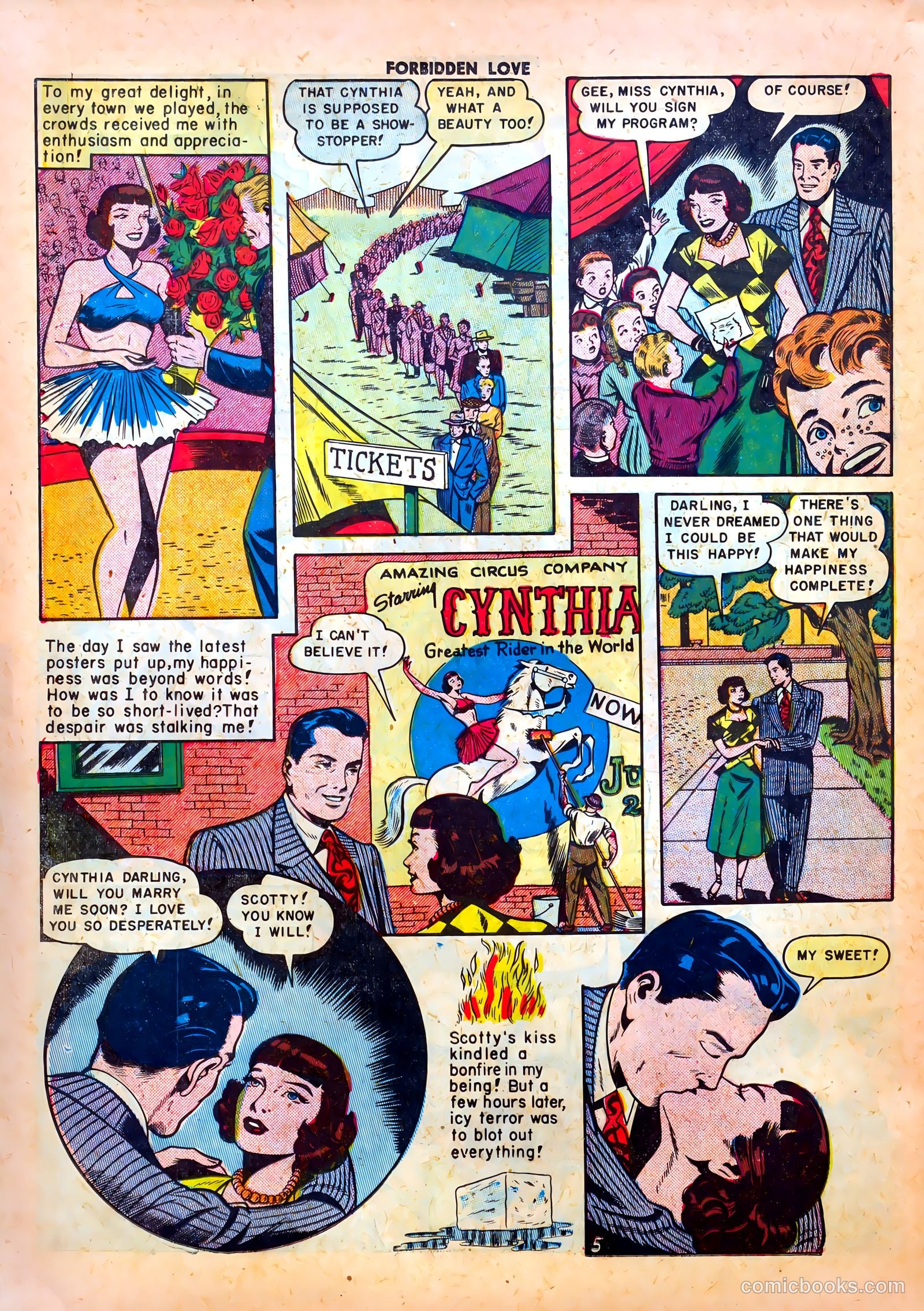 Forbidden Love #3 (1950) — page 22 of 36
