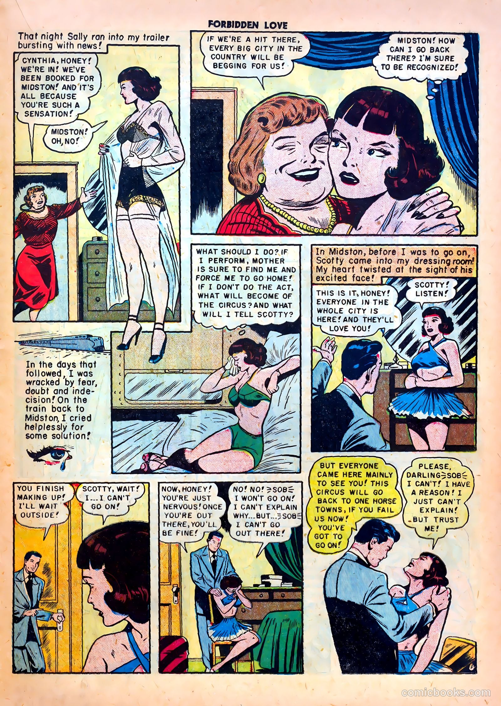 Forbidden Love #3 (1950) — page 23 of 36