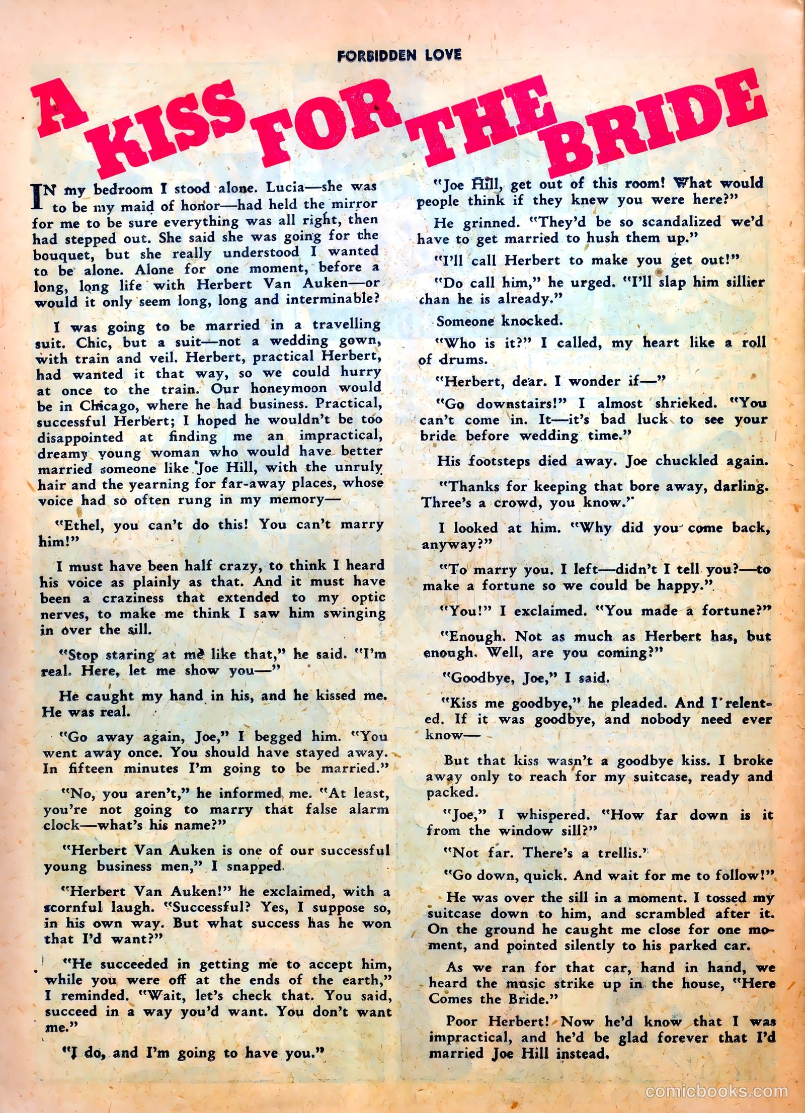Forbidden Love #3 (1950) — page 26 of 36