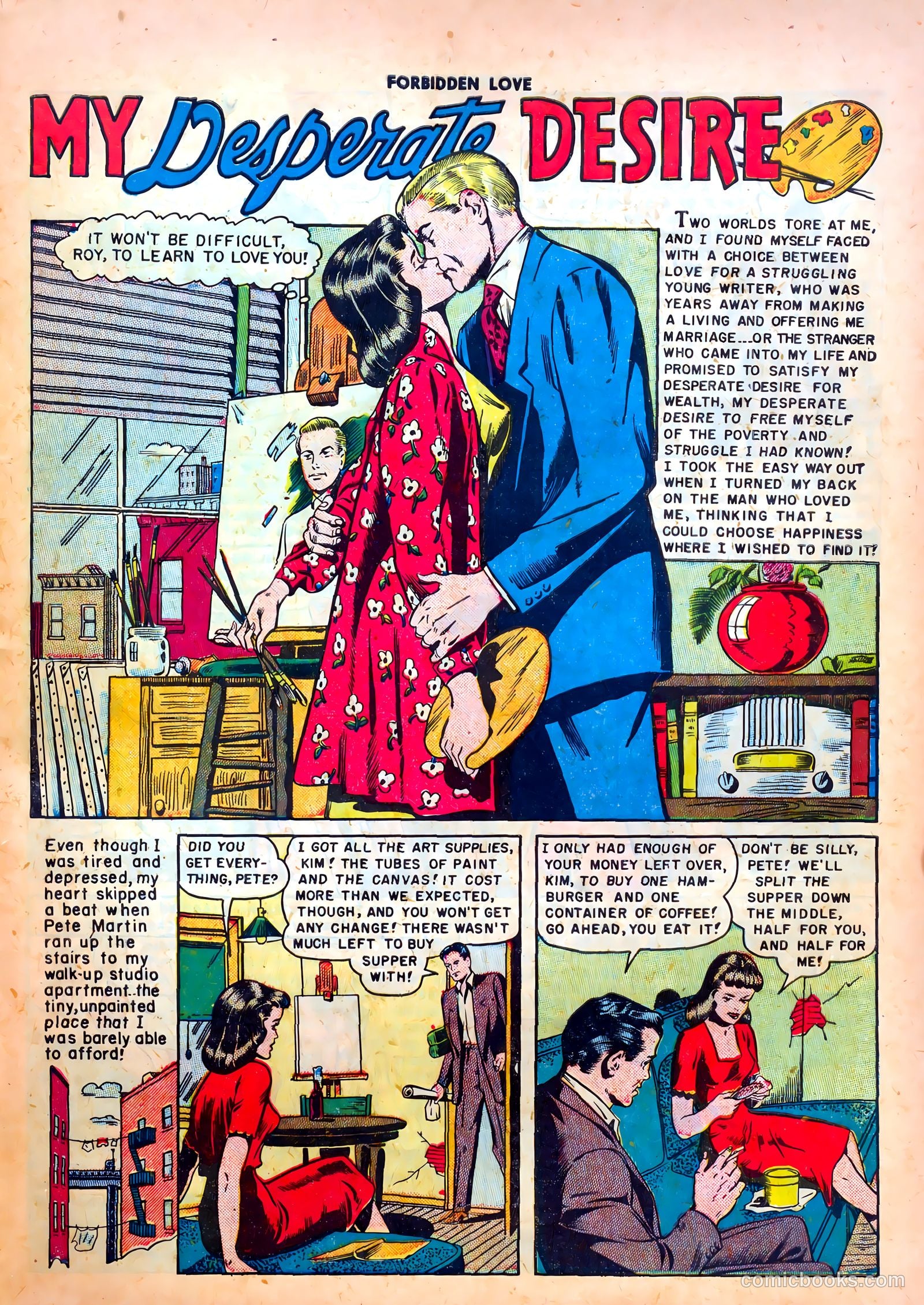 Forbidden Love #3 (1950) — page 27 of 36