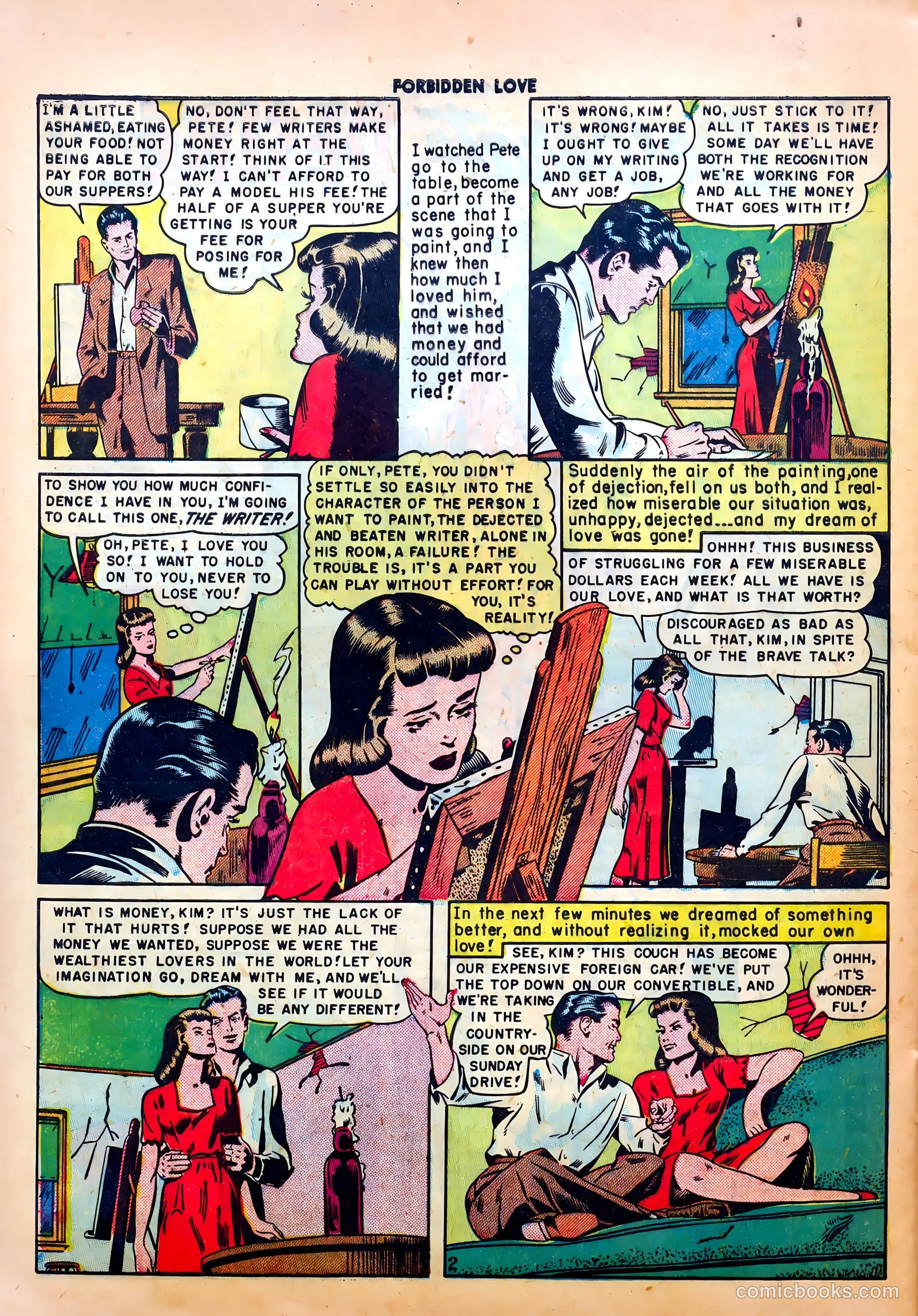 Forbidden Love #3 (1950) — page 28 of 36