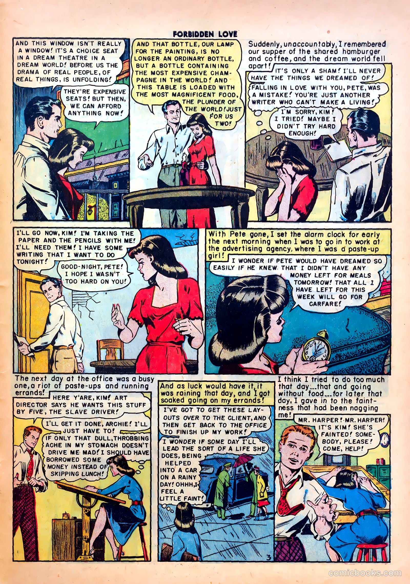 Forbidden Love #3 (1950) — page 29 of 36