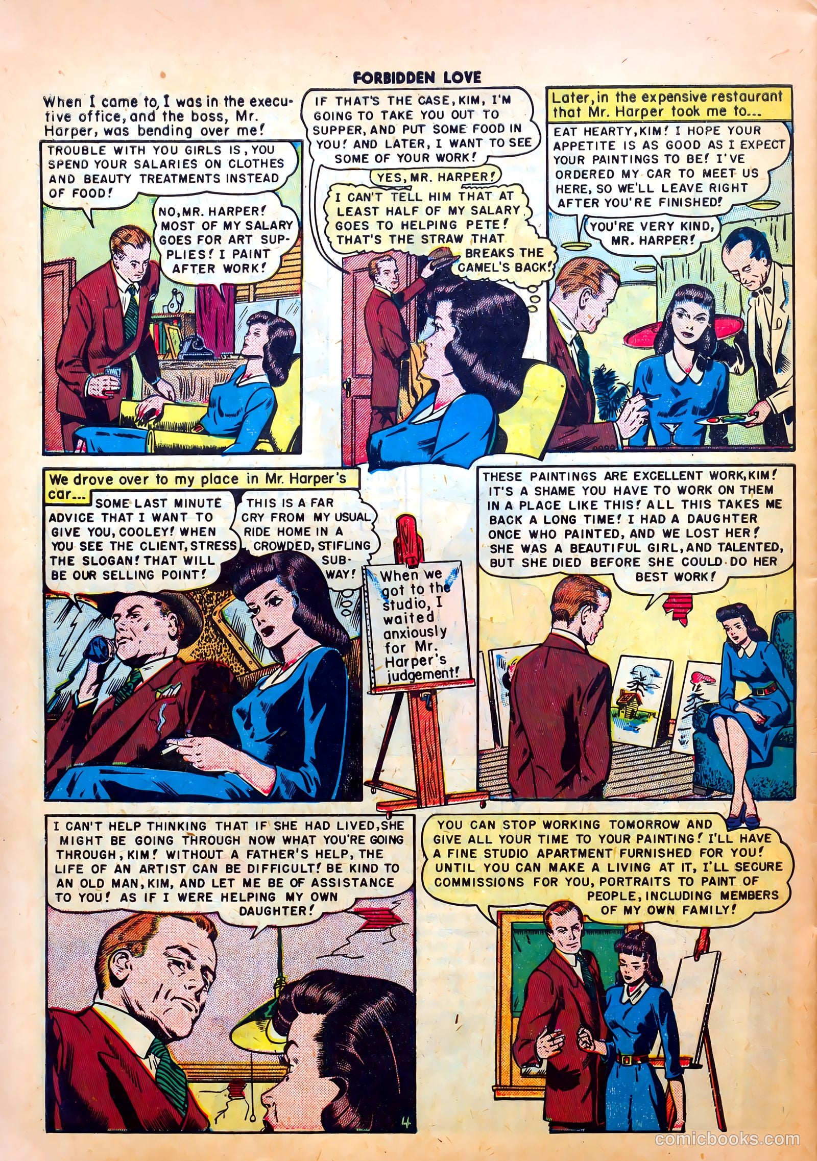 Forbidden Love #3 (1950) — page 30 of 36