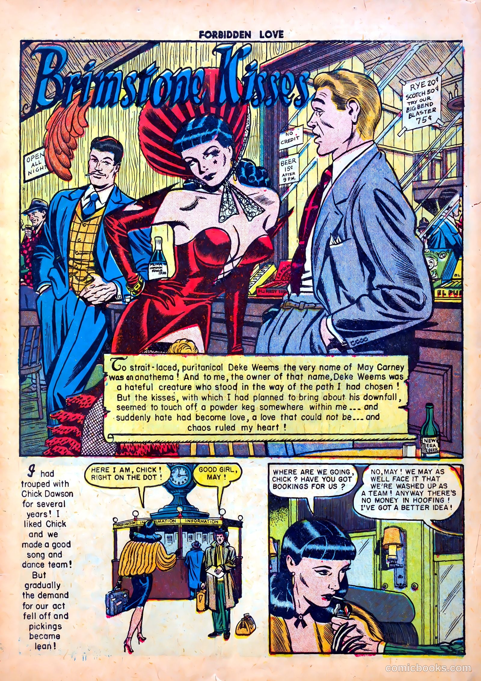 Forbidden Love #4 (1950) — page 3 of 52