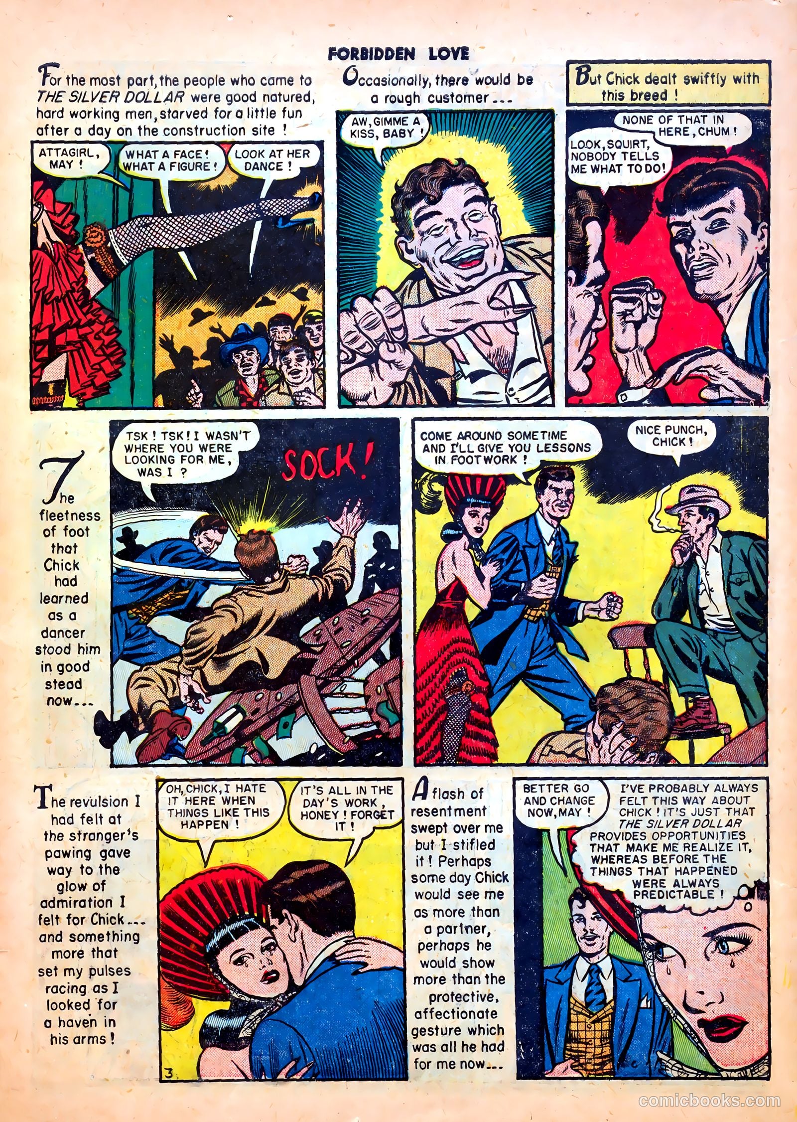 Forbidden Love #4 (1950) — page 5 of 52