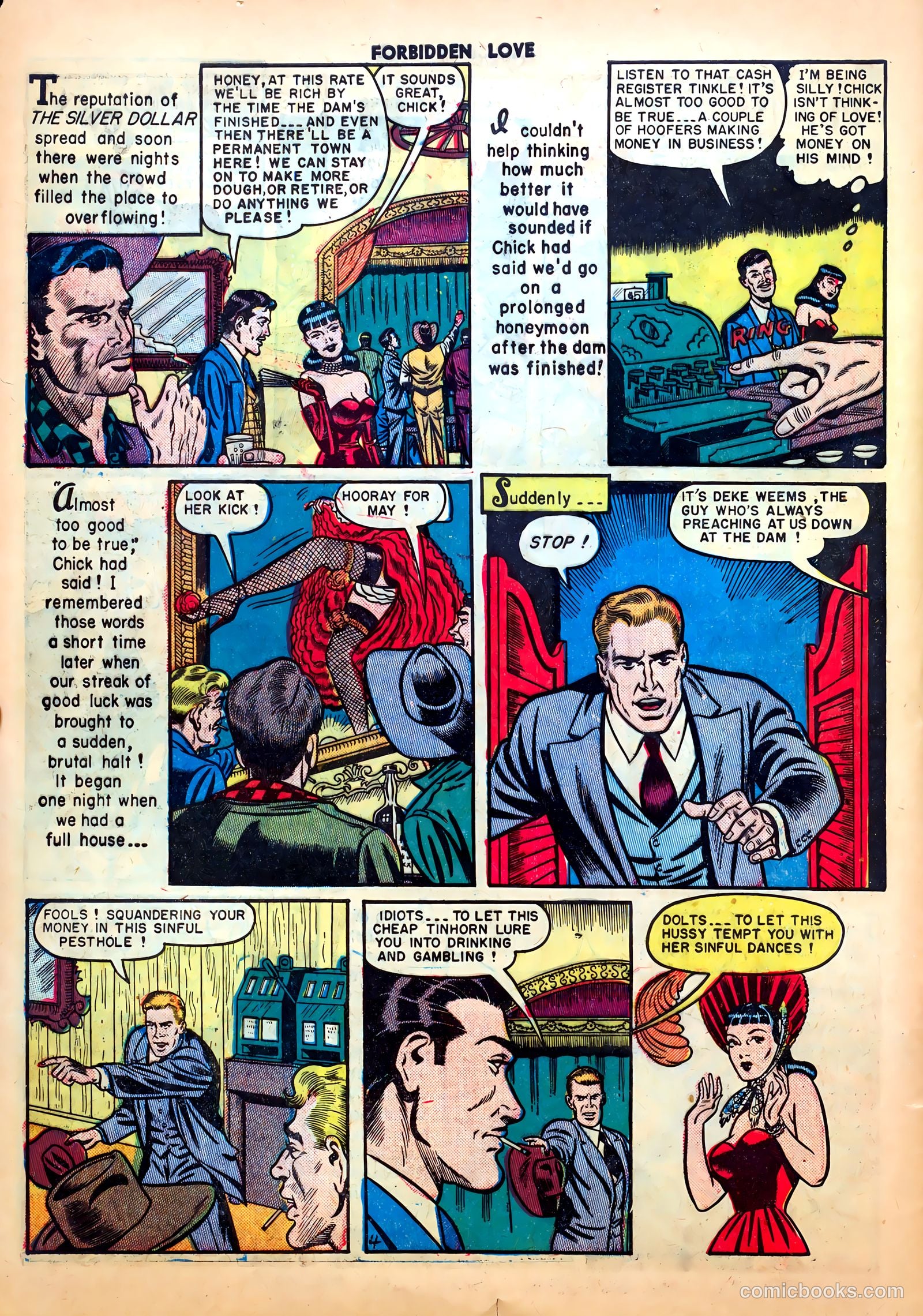 Forbidden Love #4 (1950) — page 6 of 52
