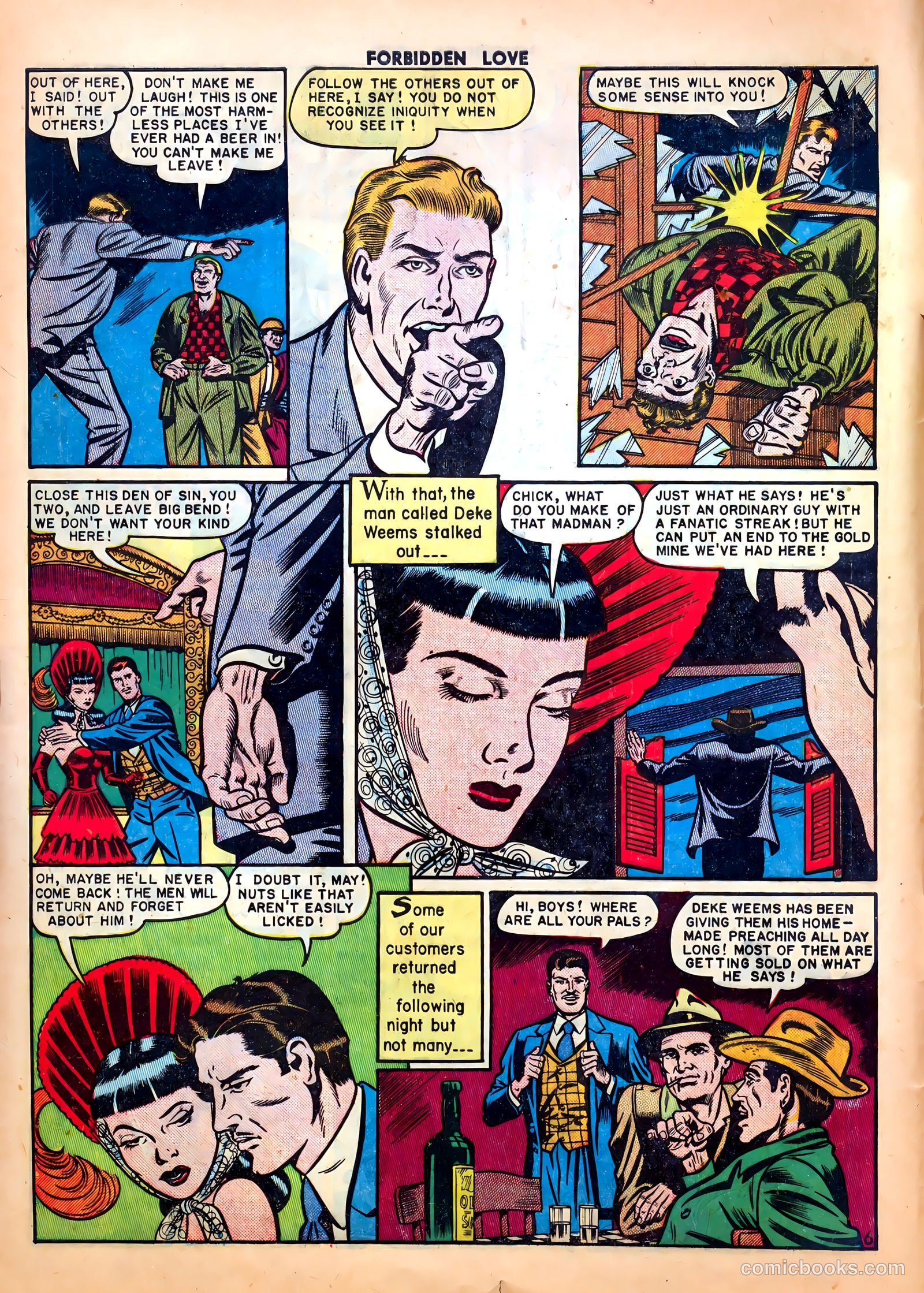 Forbidden Love #4 (1950) — page 8 of 52