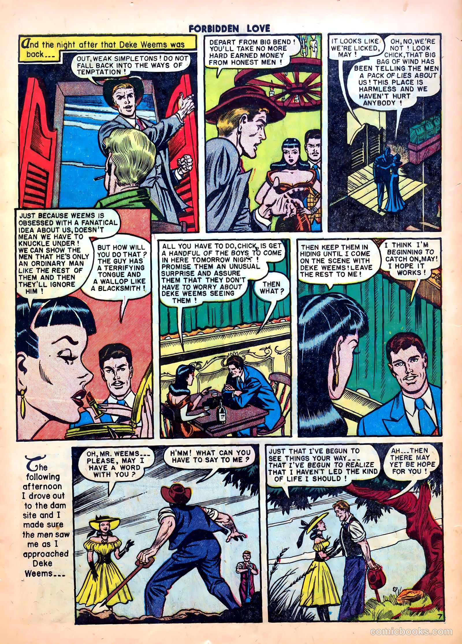 Forbidden Love #4 (1950) — page 9 of 52