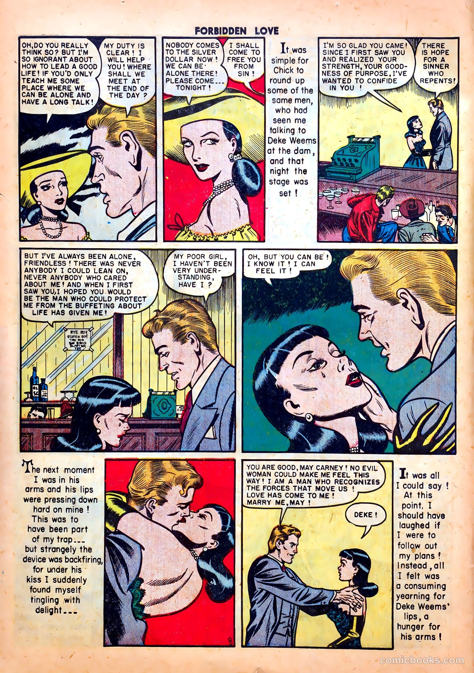 Forbidden Love #4 (1950) — page 10 of 52