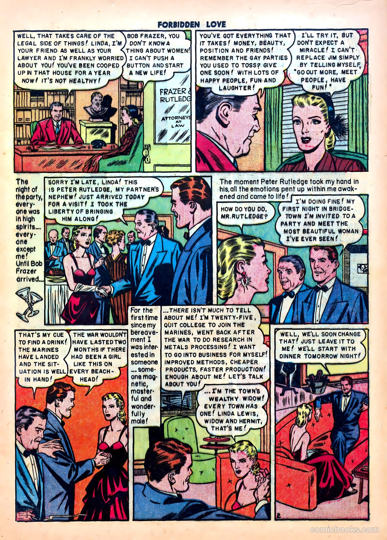 Forbidden Love #4 (1950) — page 13 of 52