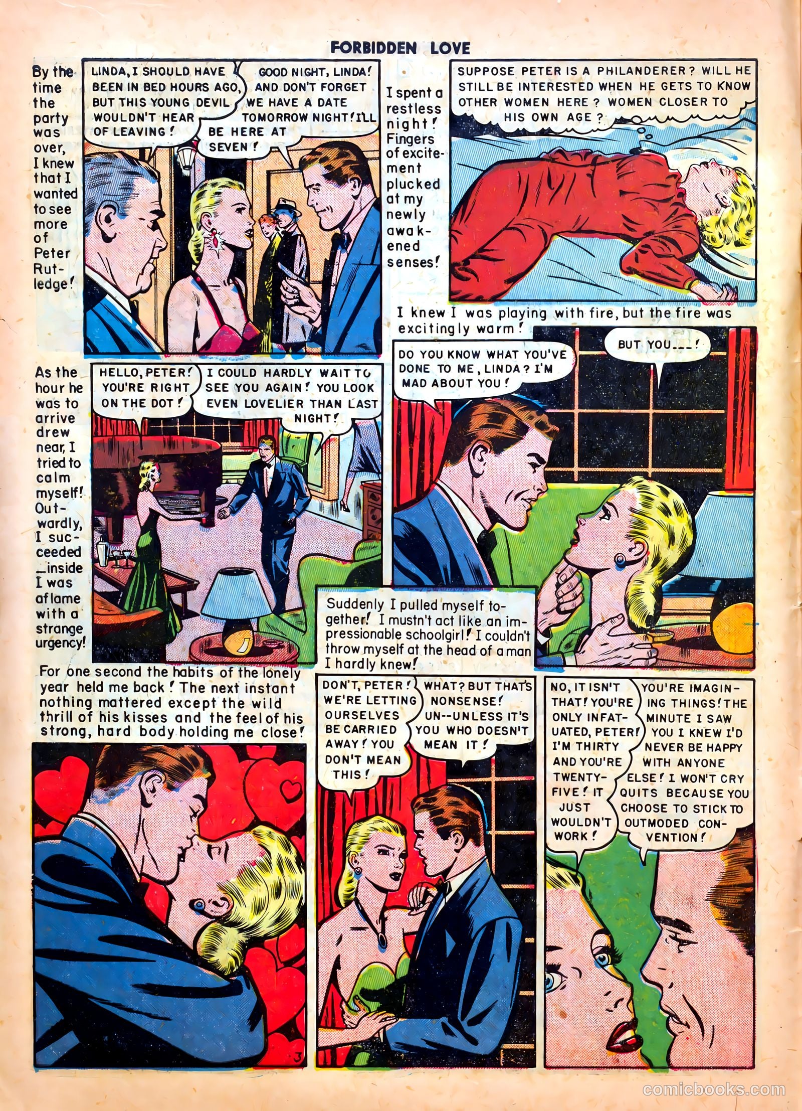 Forbidden Love #4 (1950) — page 14 of 52