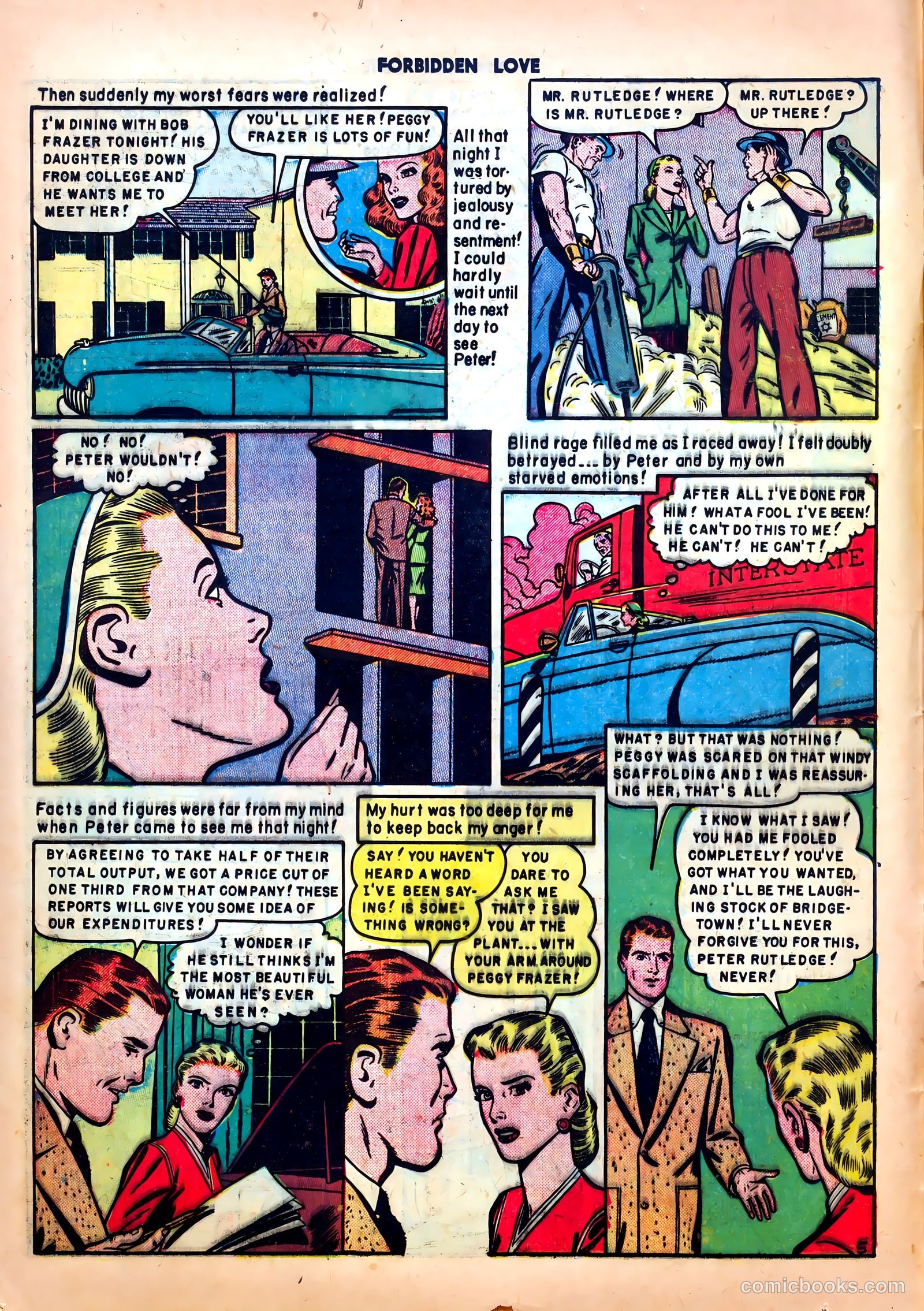 Forbidden Love #4 (1950) — page 16 of 52