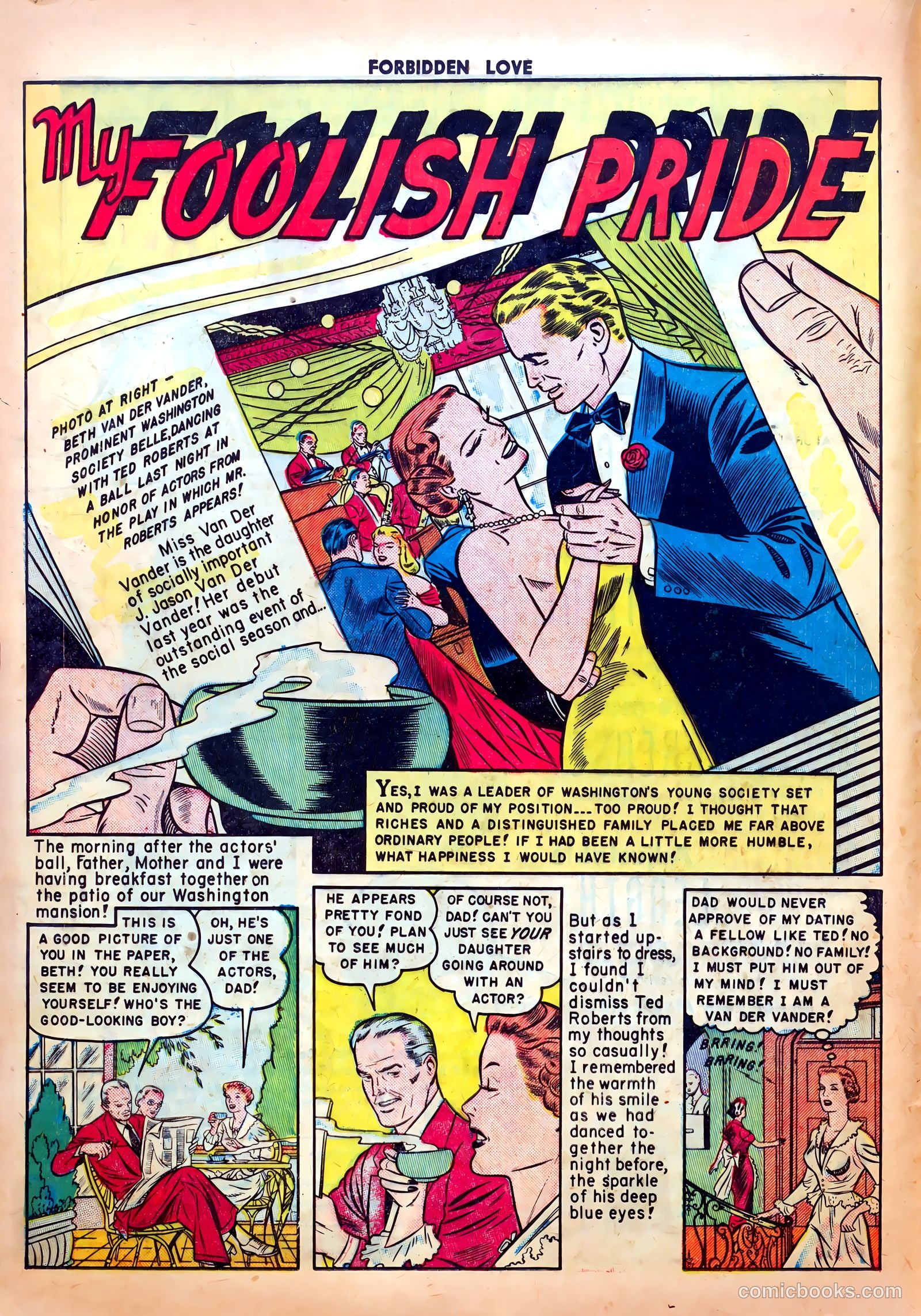 Forbidden Love #4 (1950) — page 20 of 52