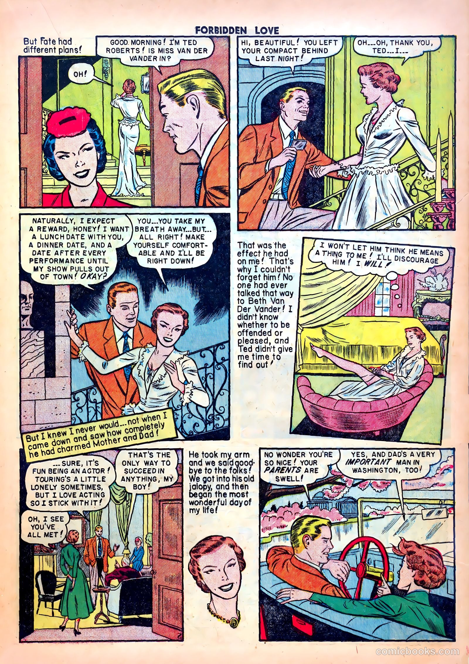 Forbidden Love #4 (1950) — page 21 of 52