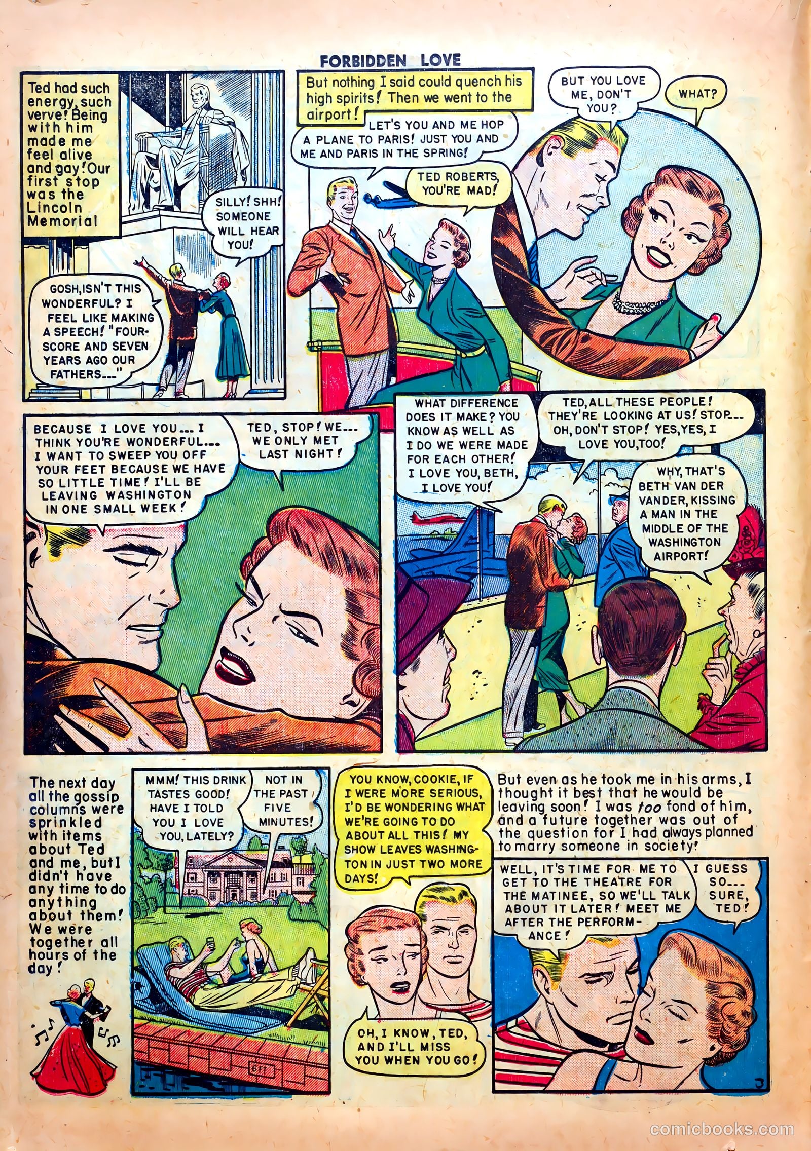 Forbidden Love #4 (1950) — page 22 of 52