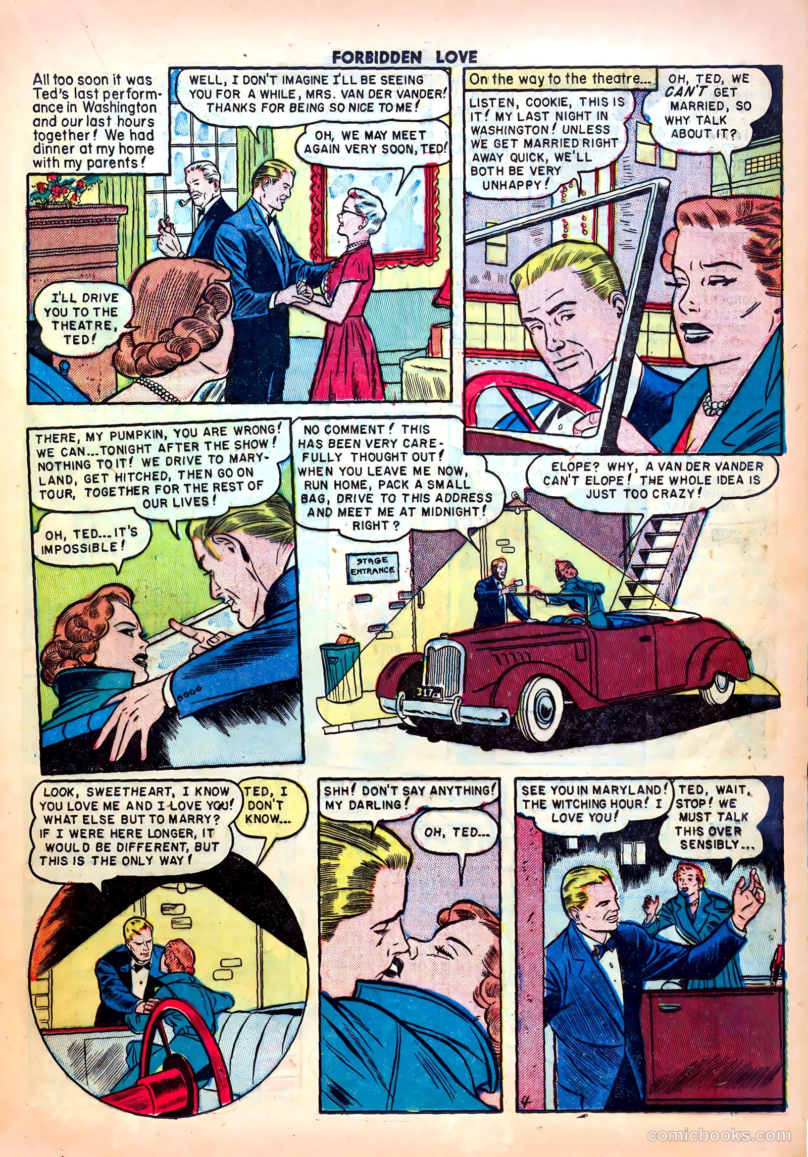 Forbidden Love #4 (1950) — page 23 of 52